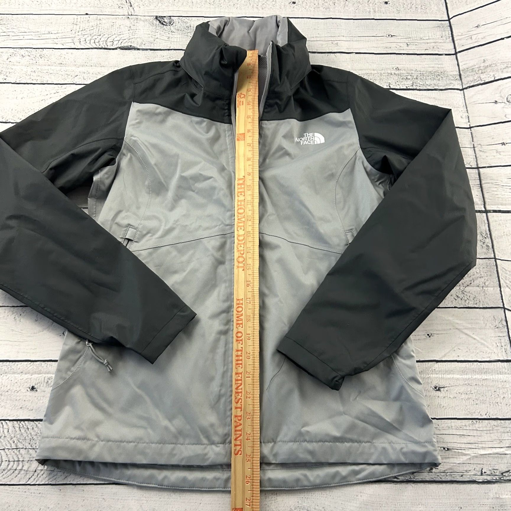 The North Face The North Face DryVent Hooded Full Zip Jacket Women's S Gray Size S / US 4 / IT 40 - 4 Thumbnail