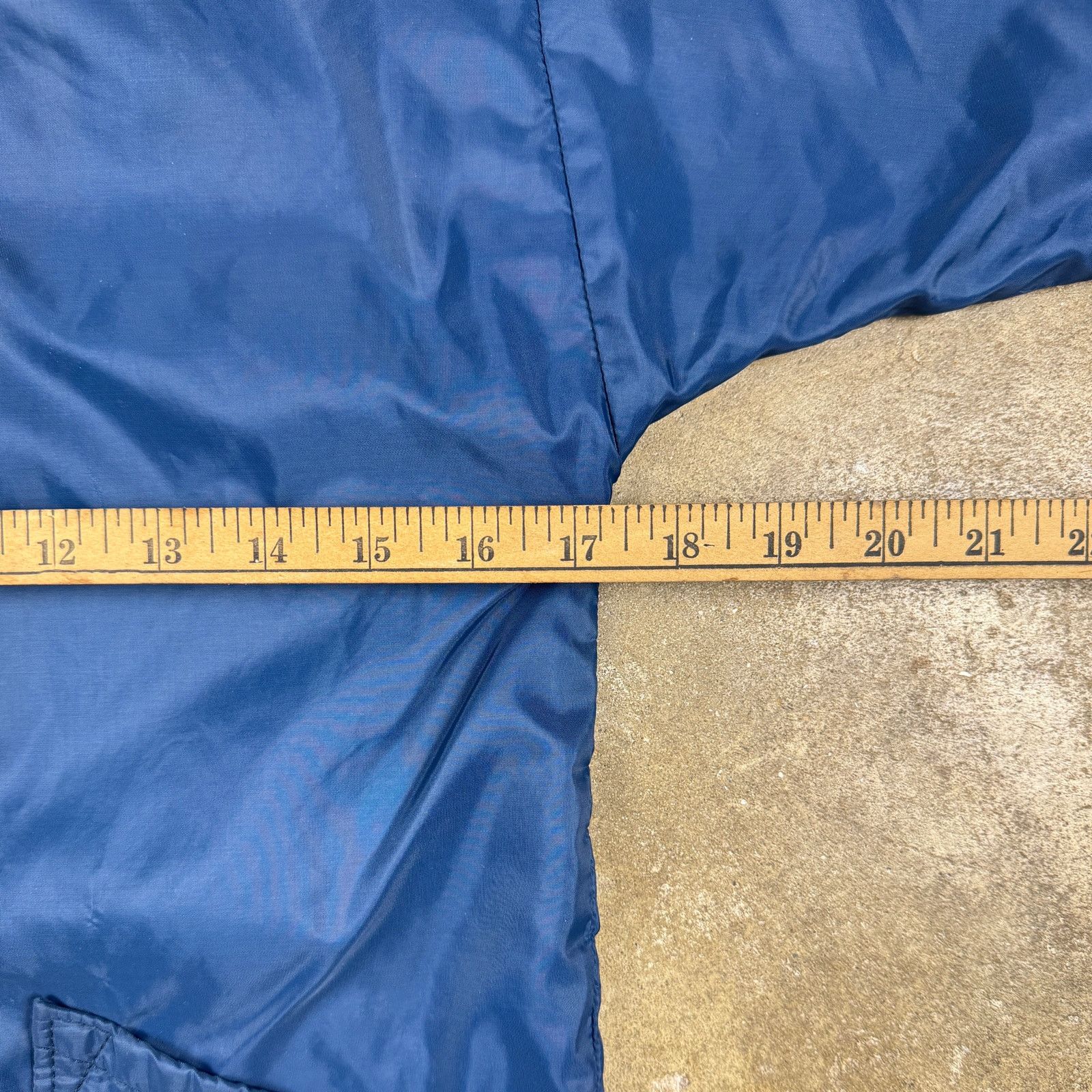 Russell Athletic Vtg 70s Russell Athletic Coach Jacket Youth Medium Blue USA Size XS / US 0-2 / IT 36-38 - 11 Thumbnail