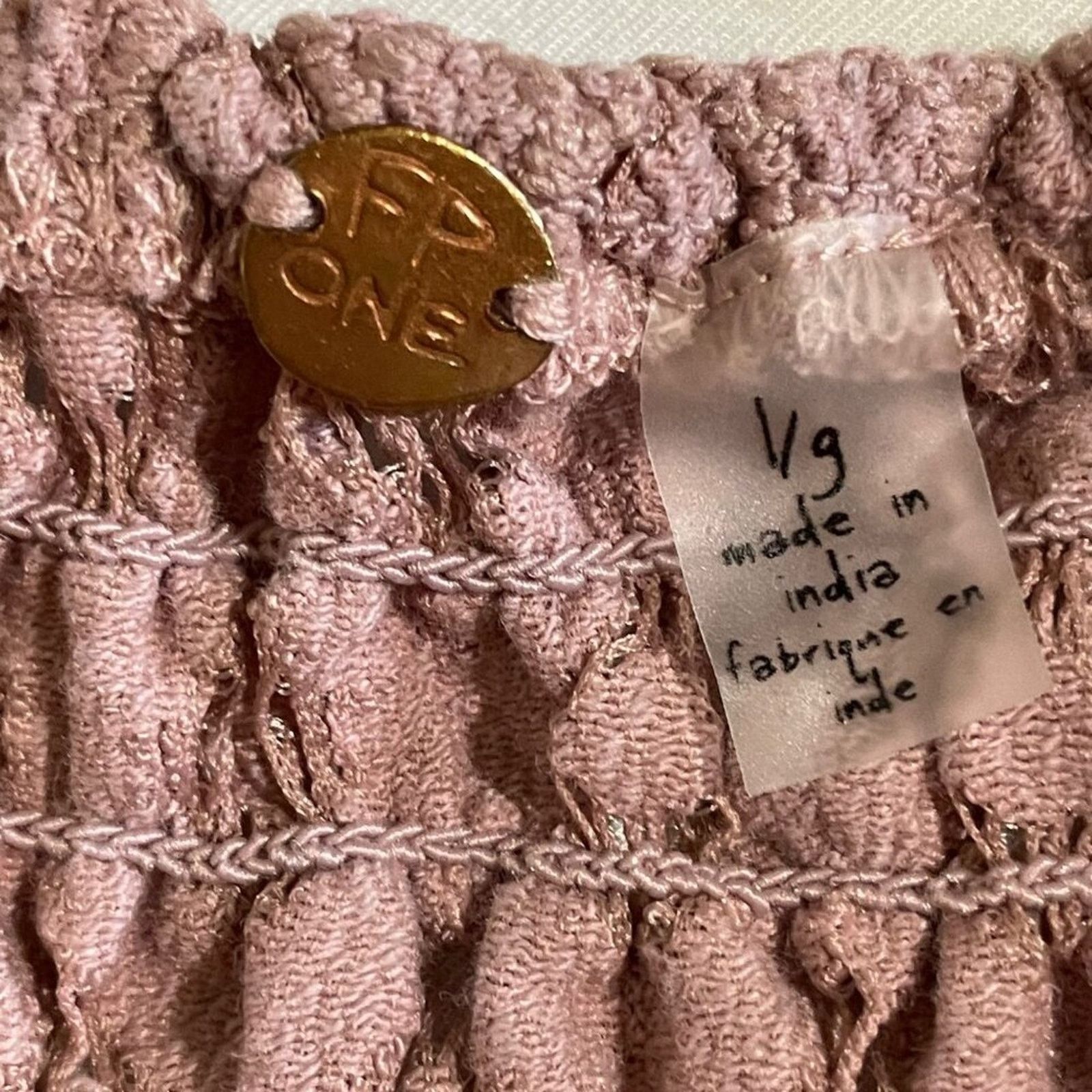 Free People Free People Adella Cami Dusty Mauve | Size Large | NWT Size L / US 10 / IT 46 - 5 Thumbnail