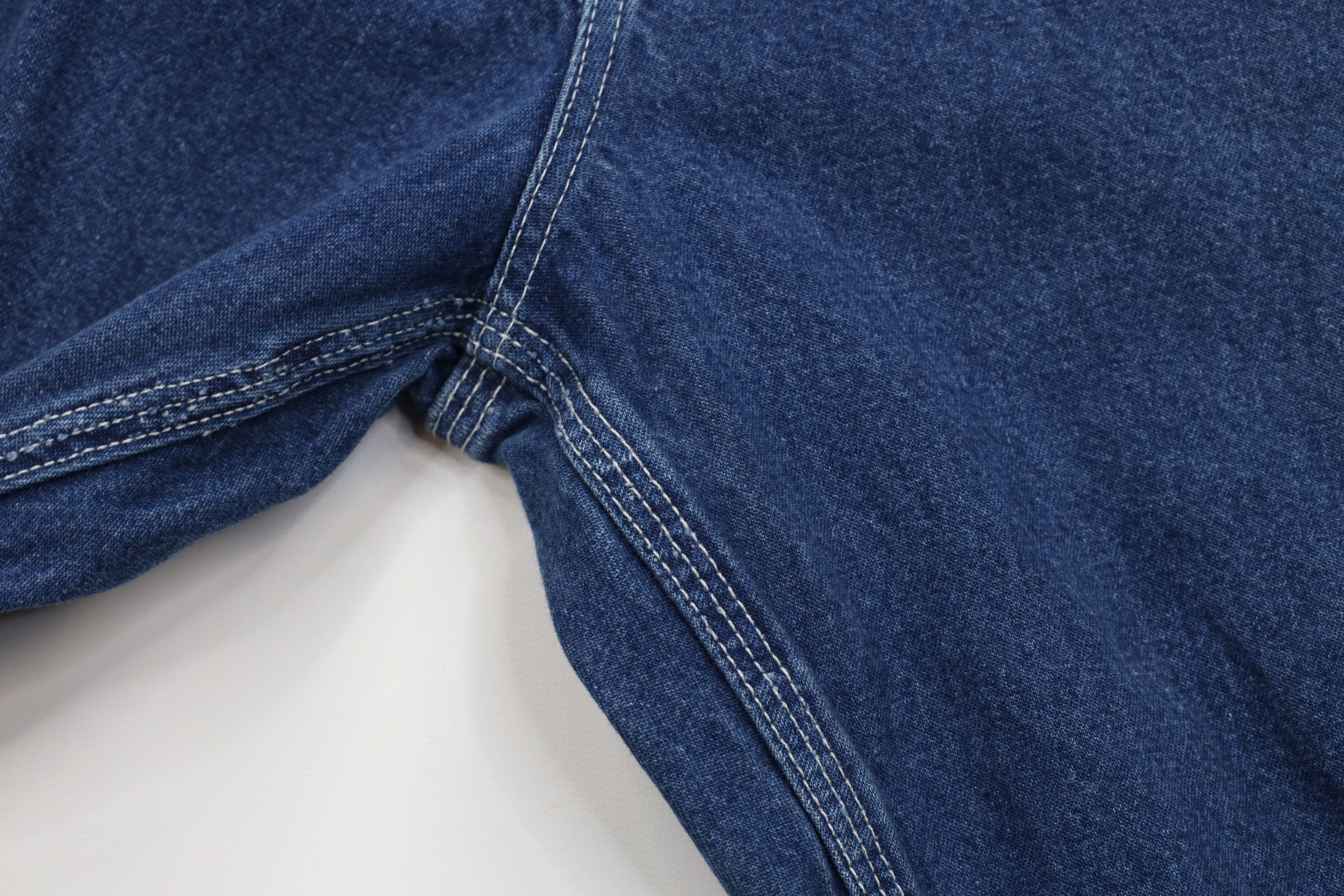 Carhartt Vintage Y2K Carhartt Spell Out Wide Leg Dungaree Jeans Size US 44 / EU 60 - 8 Thumbnail