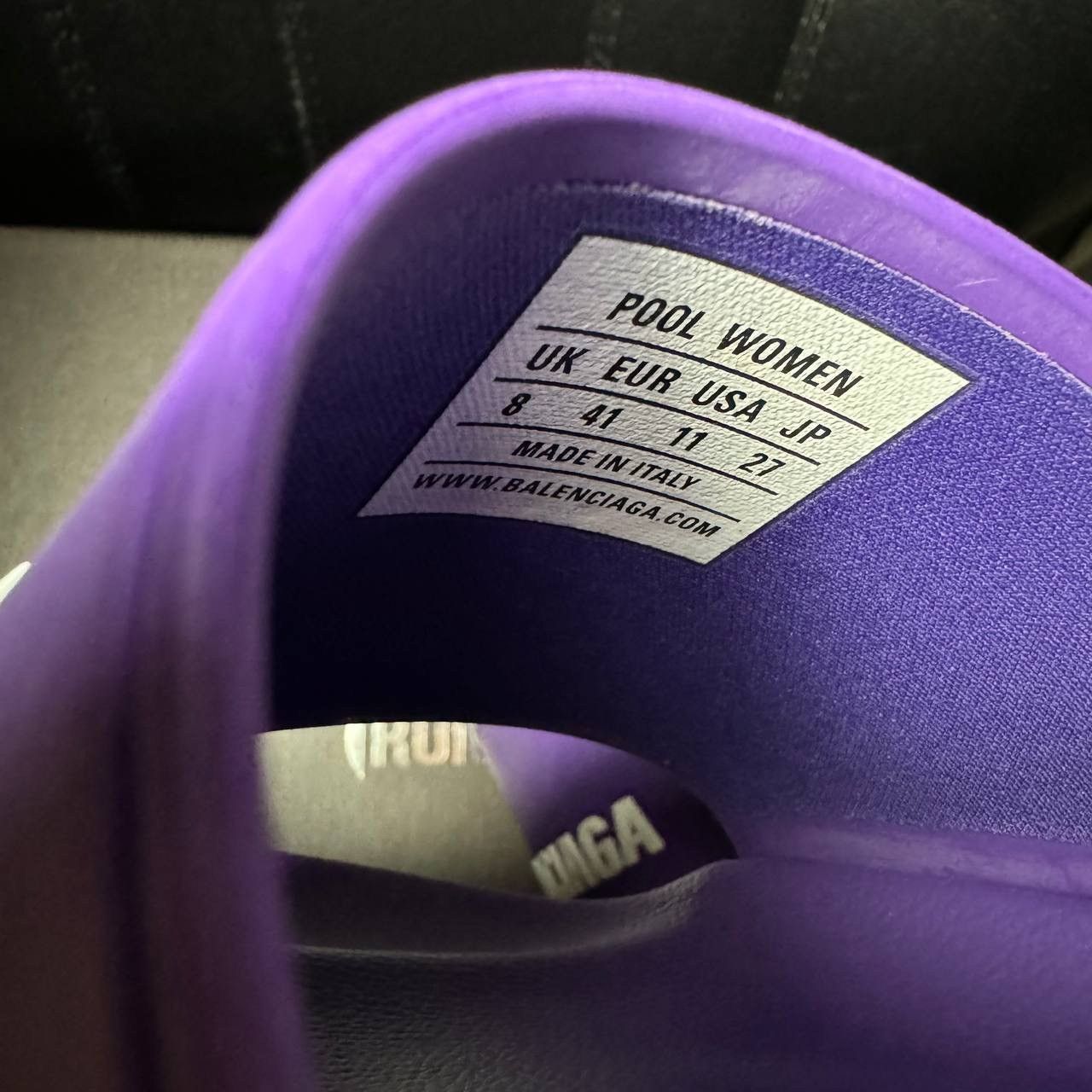 Balenciaga slippers Balenciaga pool slide purple Size US 11 / IT 41 - 7 Thumbnail
