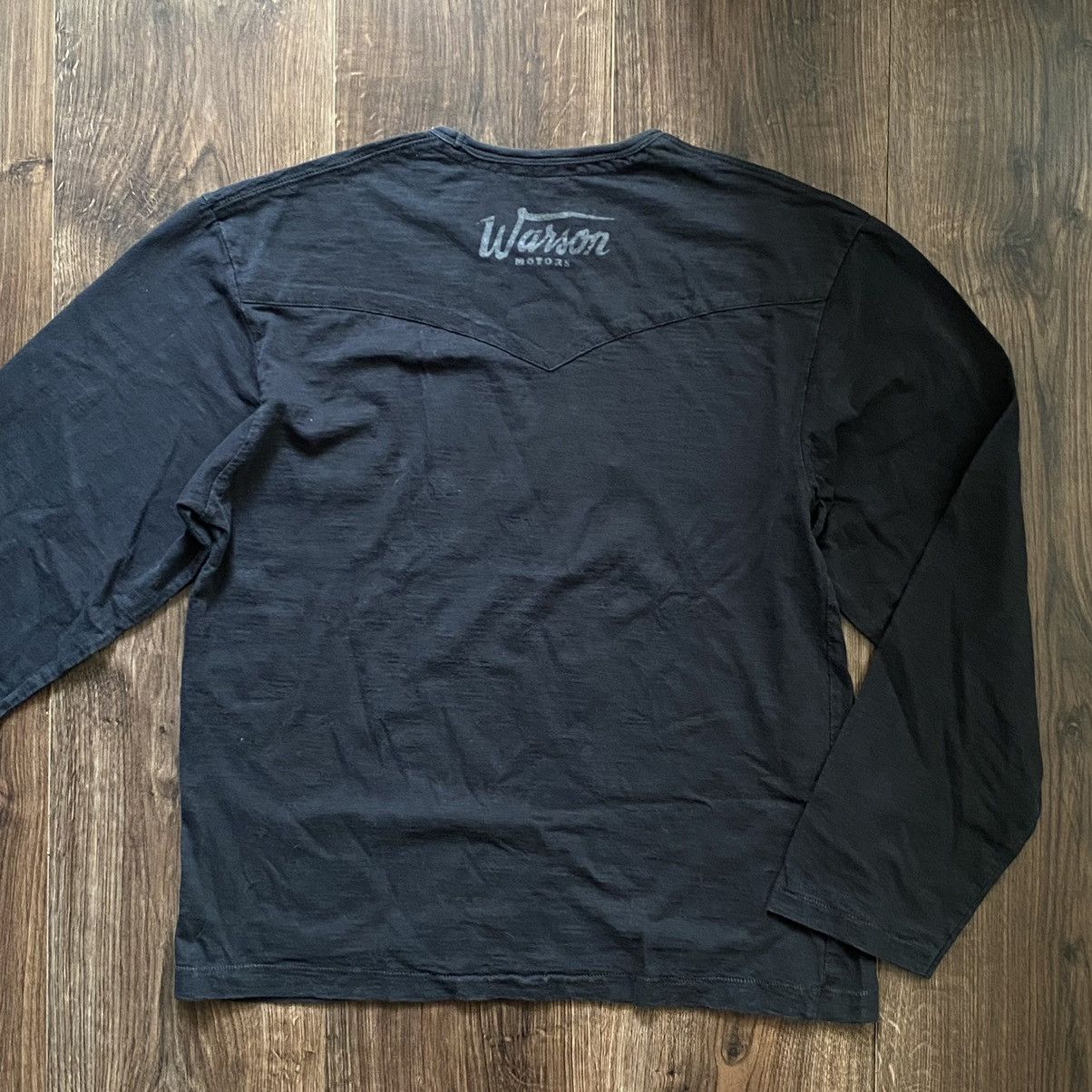 Vintage Warson Motors Long Sleeve T-Shirt Size US M / EU 48-50 / 2 - 7 Thumbnail