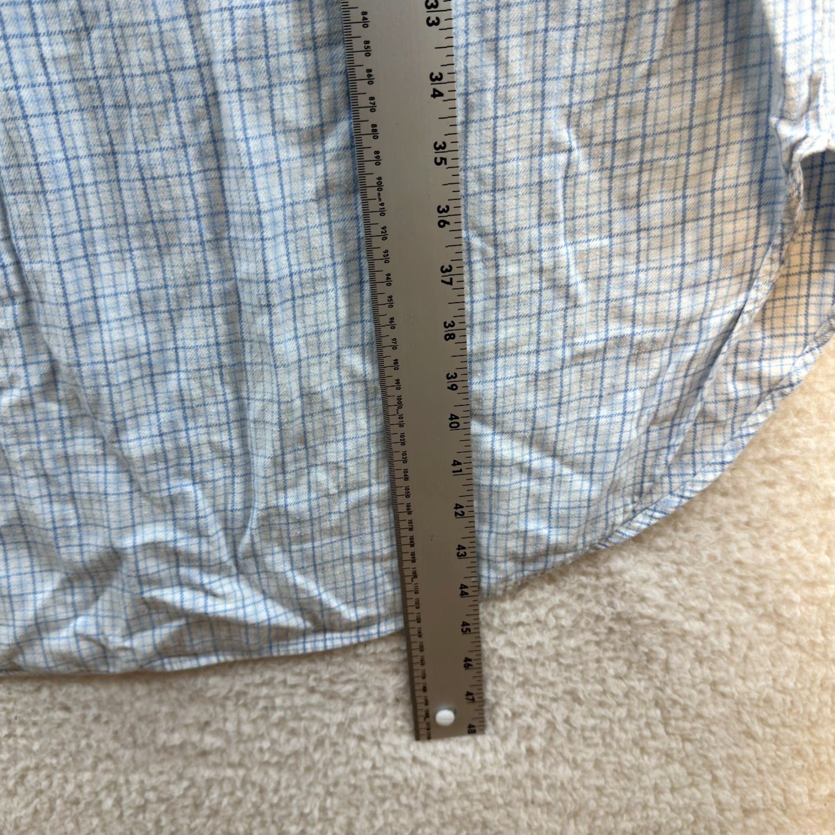 Vintage VINTAGE Nightgown Sleep Dress M Blue Plaid Country Prairie Grandma Cottagecore Erika Taylor Cotton Sleepwear Women’s/Men’s? Size M / US 6-8 / IT 42-44 - 5 Thumbnail