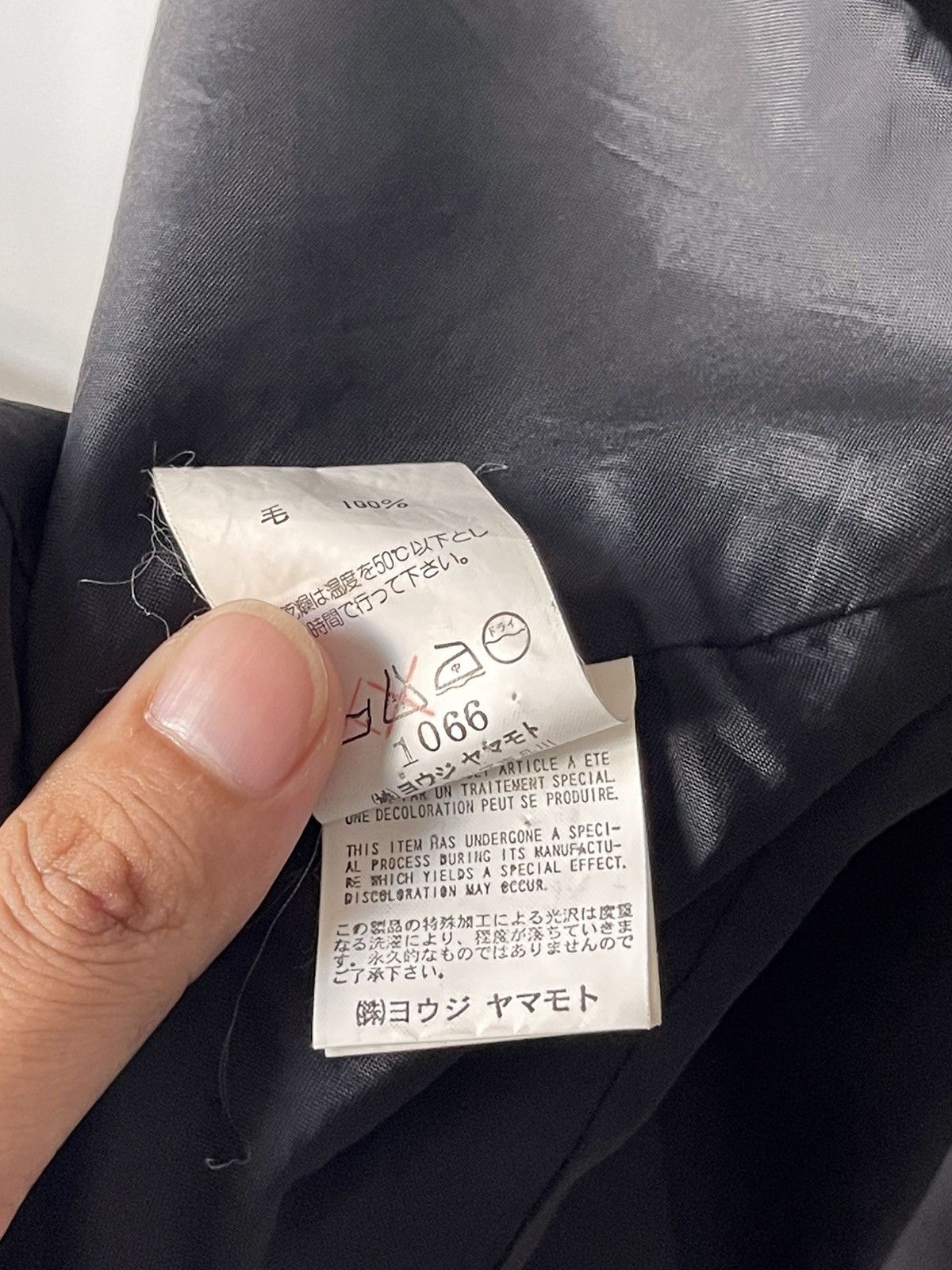 Y's × Yohji Yamamoto 2007 Yohji Yamamoto Zip Jacket Size M / US 6-8 / IT 42-44 - 16 Thumbnail