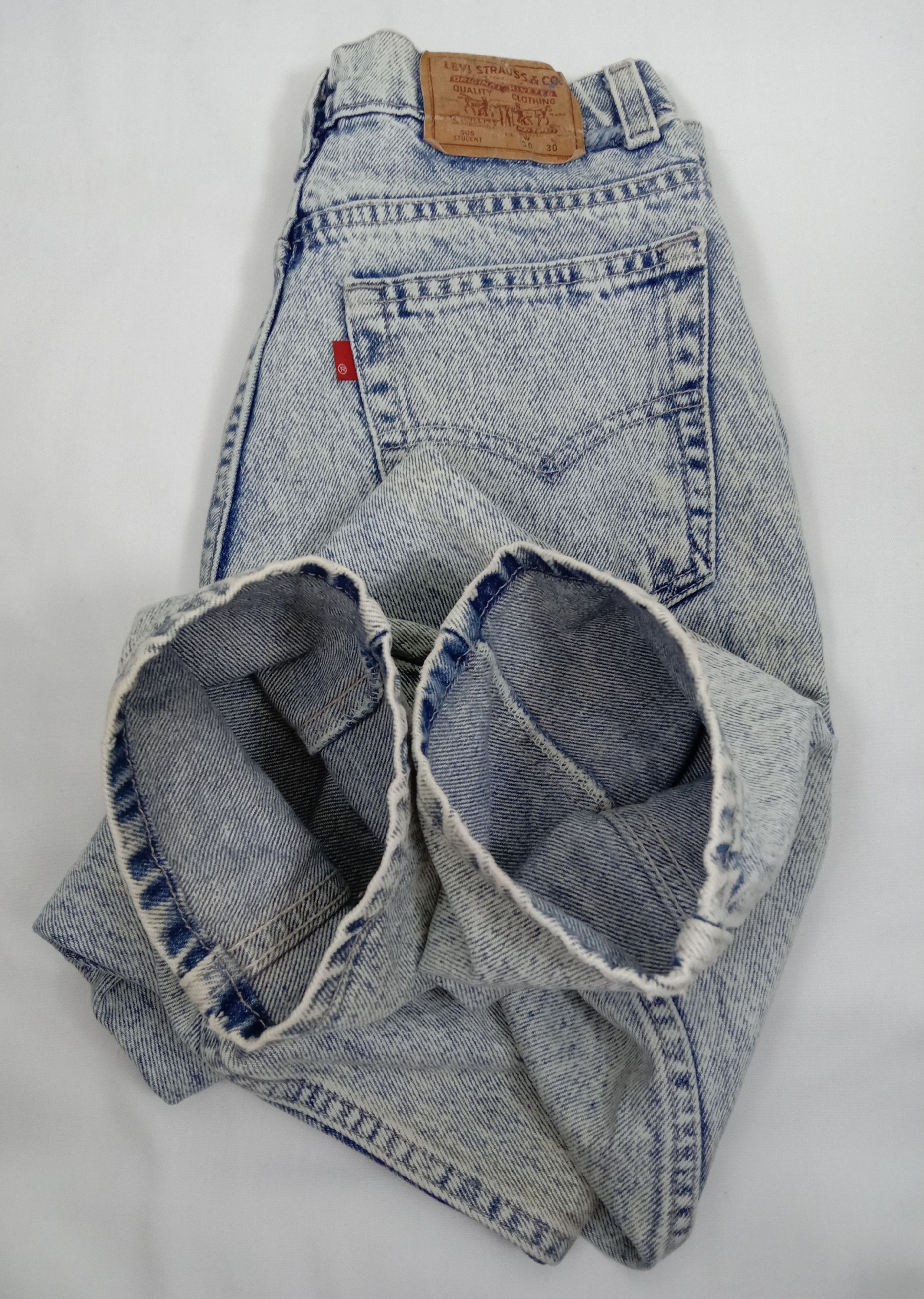 Levi's Vintage 90s Levi's 505 Acid Wash Jeans Size US 30 / EU 46 - 15 Thumbnail