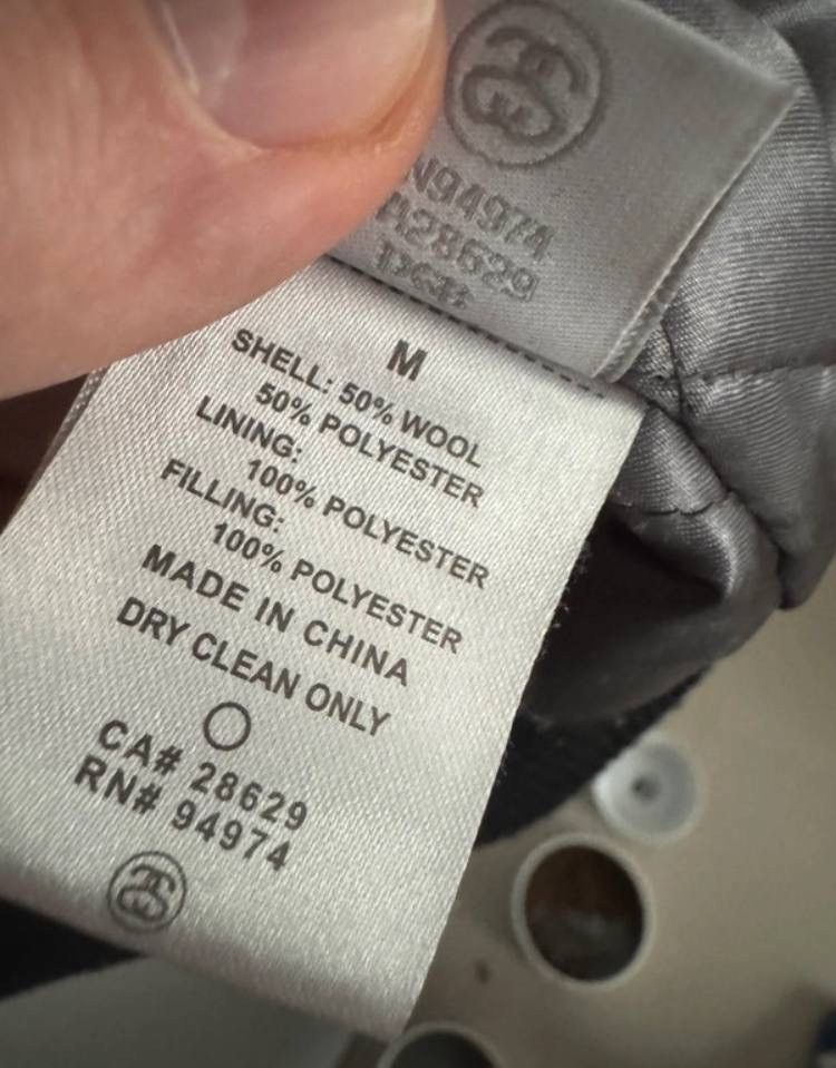Stussy Stüssy Varsity Wool Bomber Jacket XL Size US M / EU 48-50 / 2 - 6 Thumbnail