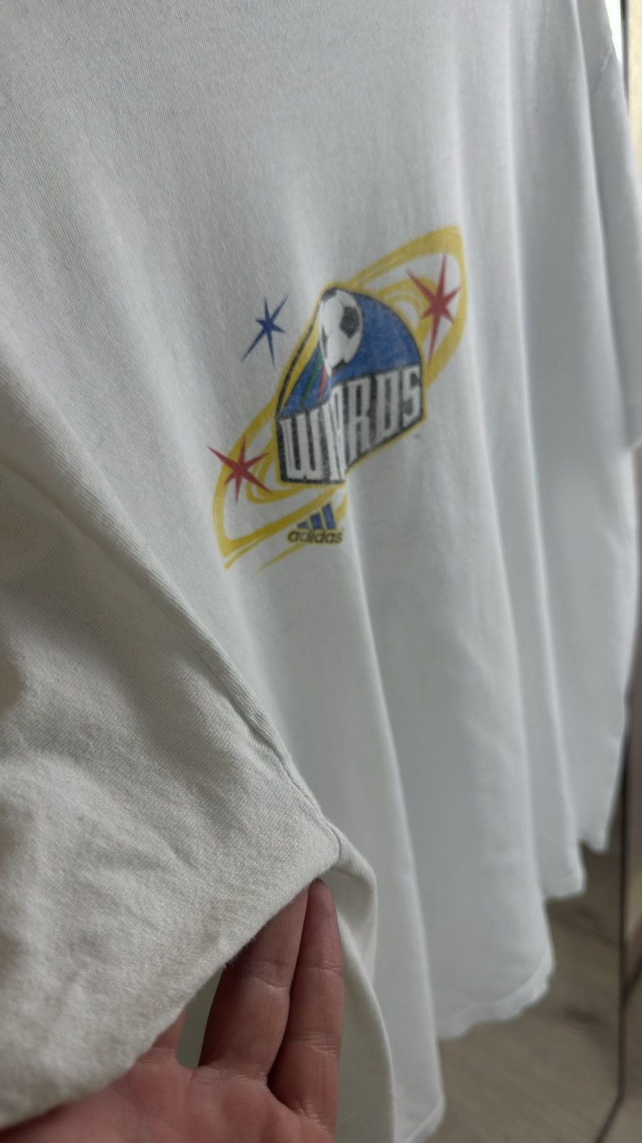 Adidas Vintage Adidas KC Wizards Sheer Wizardry Graphic Tee Size US M / EU 48-50 / 2 - 5 Thumbnail