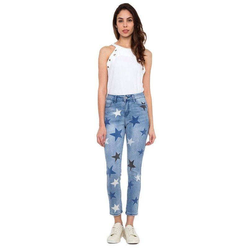 Stella McCartney NWT Stella McCartney Star Low Rise Skinny Boyfriend Jeans 29 Size 29" - 3 Thumbnail