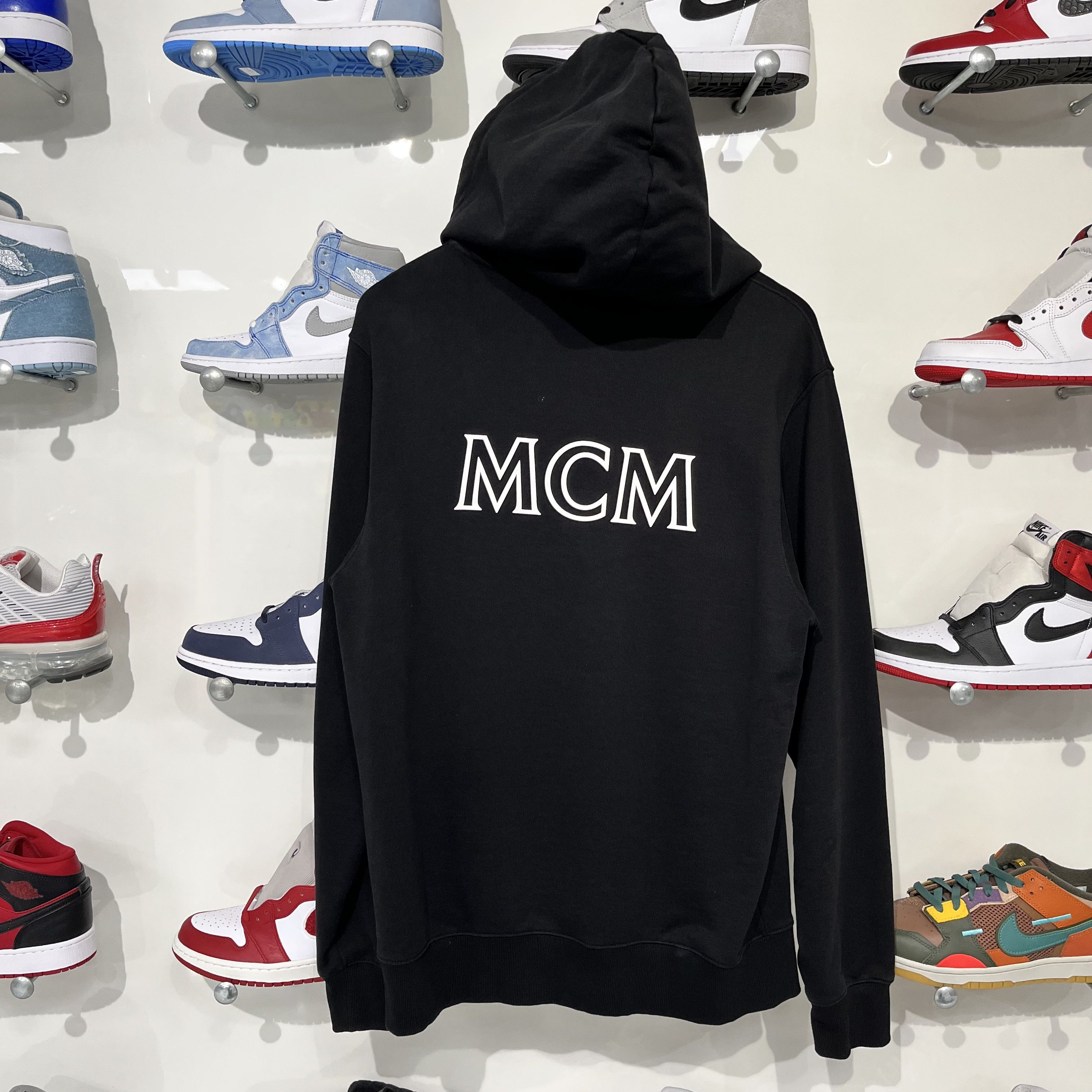 MCM MCM Logo Hoodie Black Size US M / EU 48-50 / 2 - 3 Thumbnail