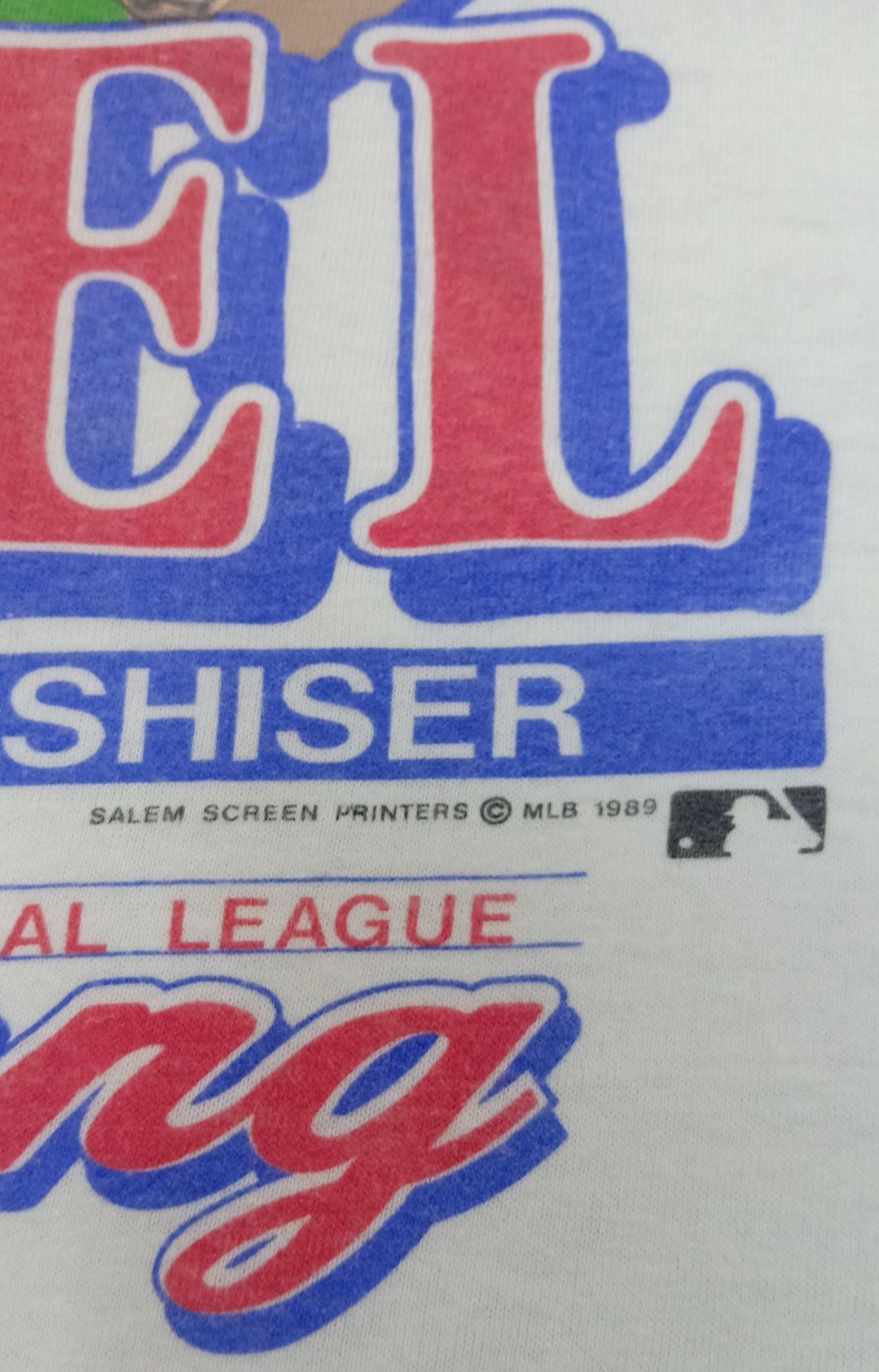 MLB Vintage 80s Orel Hershiser MLB LA Dodgers T-shirt Size US XL / EU 56 / 4 - 10 Thumbnail
