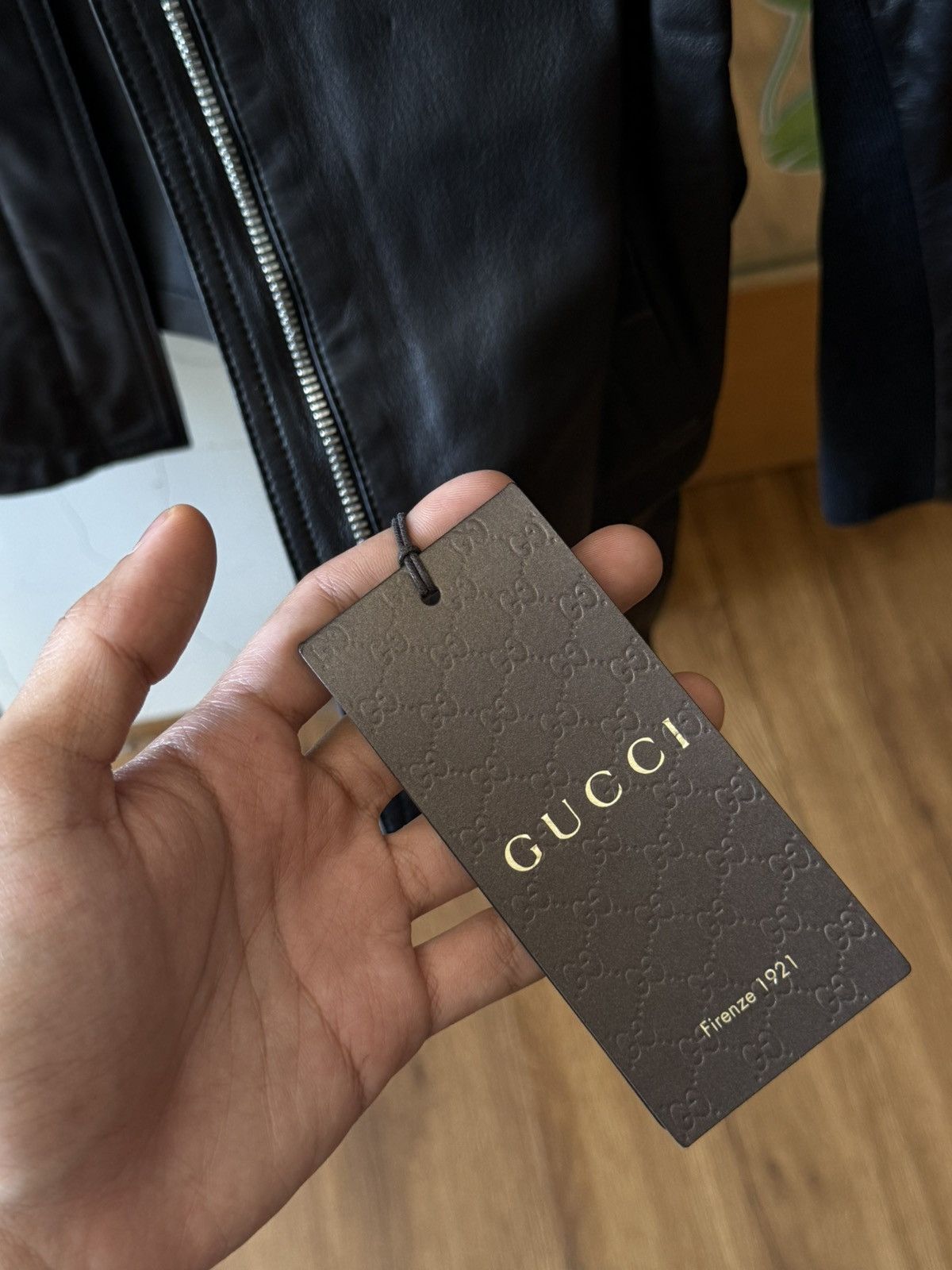 Gucci Gucci Leather biker Jacket Size S / US 4 / IT 40 - 4 Thumbnail