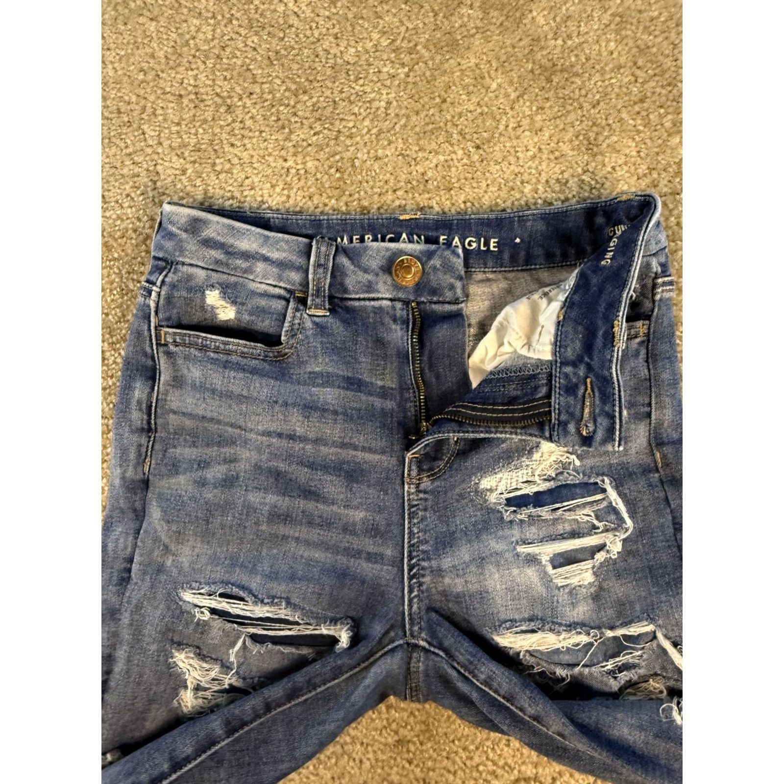 American Eagle Outfitters VINTAGE? No. Size 25" / US 0 / IT 36 - 3 Thumbnail