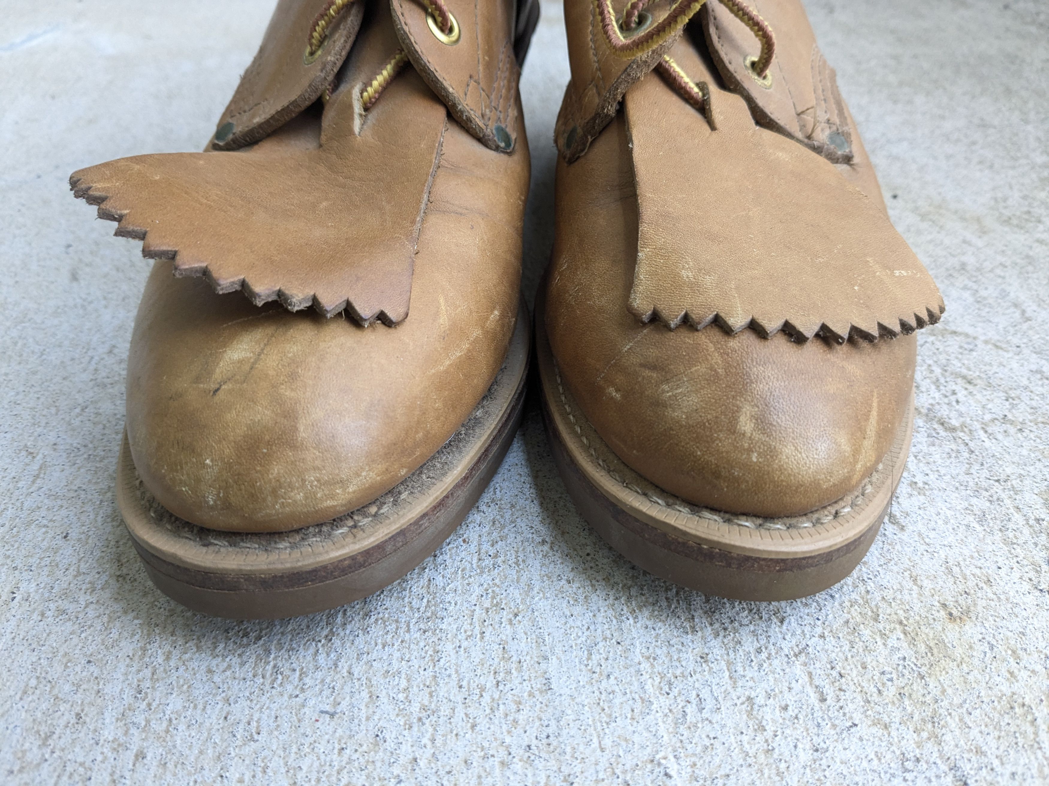 Durango Vintage Durango Cowboy Boots Brown 8.5 D Leather USA Size US 8.5 / EU 41-42 - 2 Thumbnail