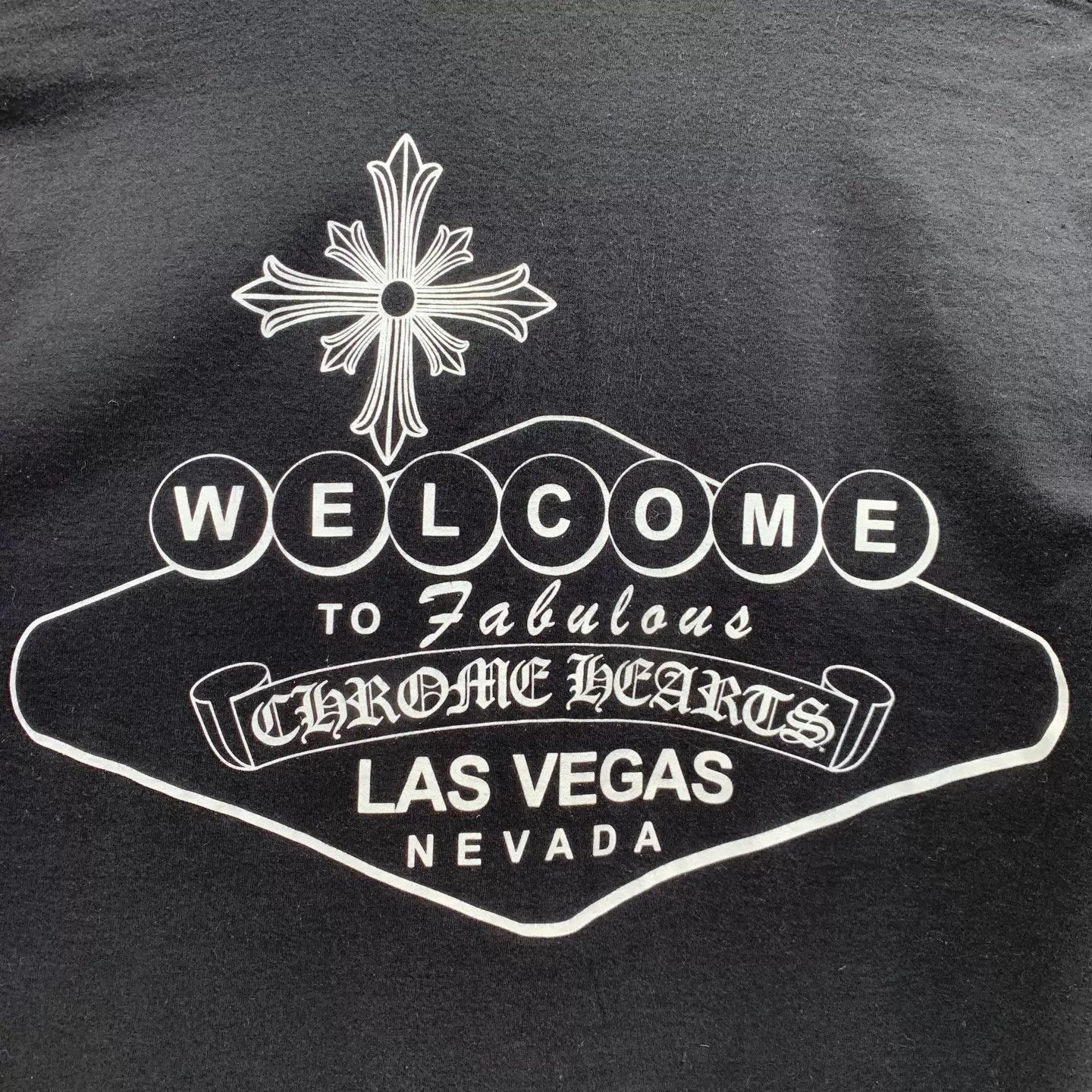 Chrome Hearts Chrome Hearts Las Vegas Limited Black SS Tee Size US S / EU 44-46 / 1 - 7 Thumbnail