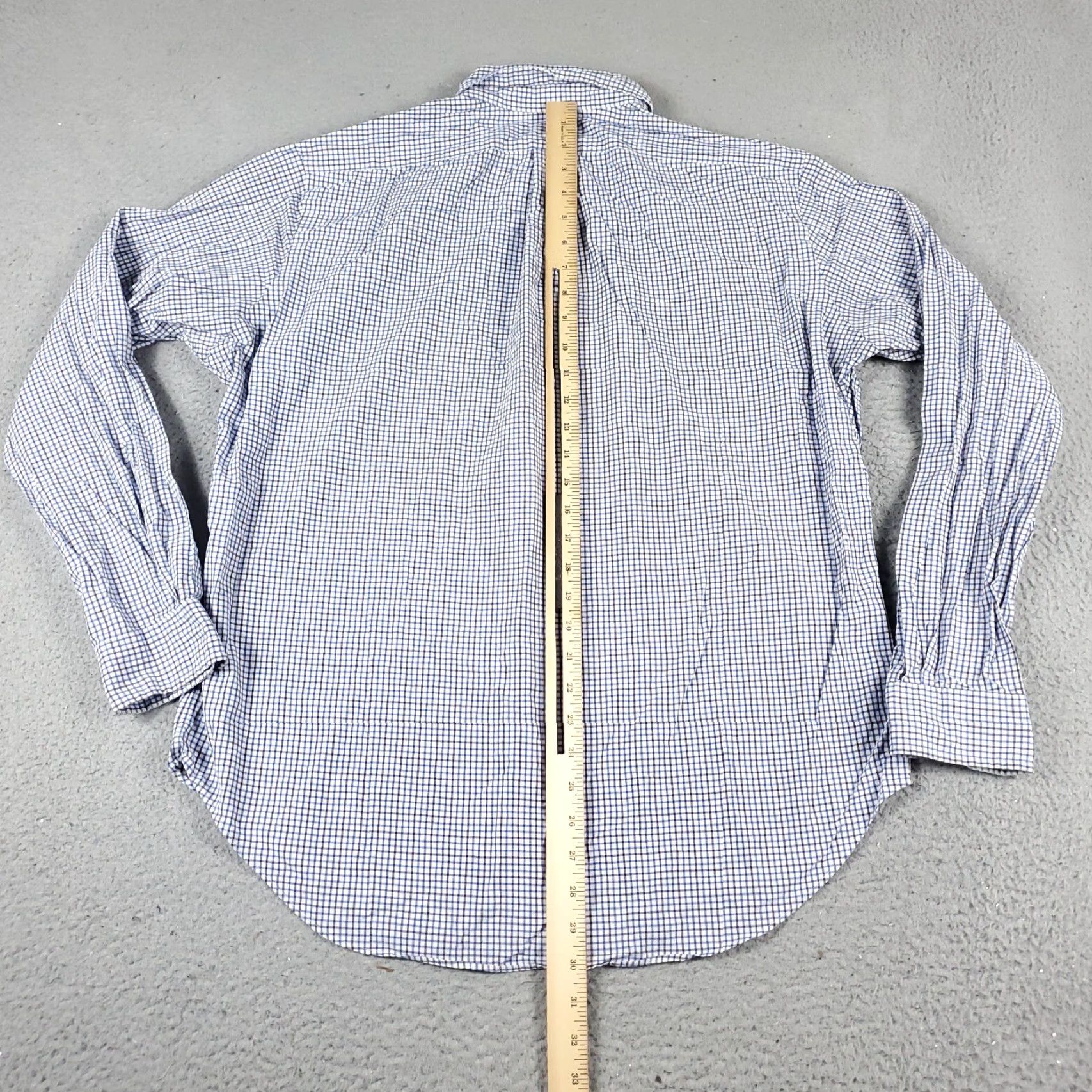 Ralph Lauren Ralph Lauren Shirt Mens Large Blue Check Pony Button-Up Long Sleeve Adult Large Blue Size US L / EU 52-54 / 3 - 7 Thumbnail