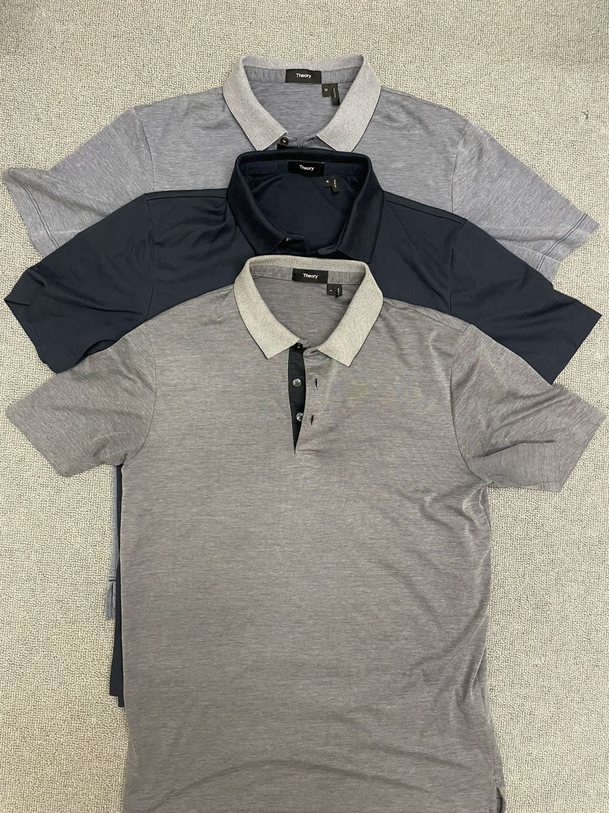 Theory Polo Shirts - Bundle of Three (3)