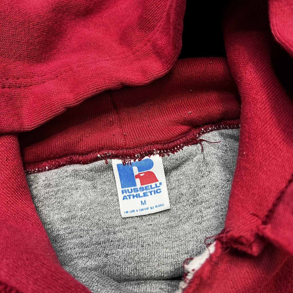 Russell Athletic Vintage 80s Harvard Russell Athletic Double Face Hoodie USA Size US M / EU 48-50 / 2 - 11 Thumbnail