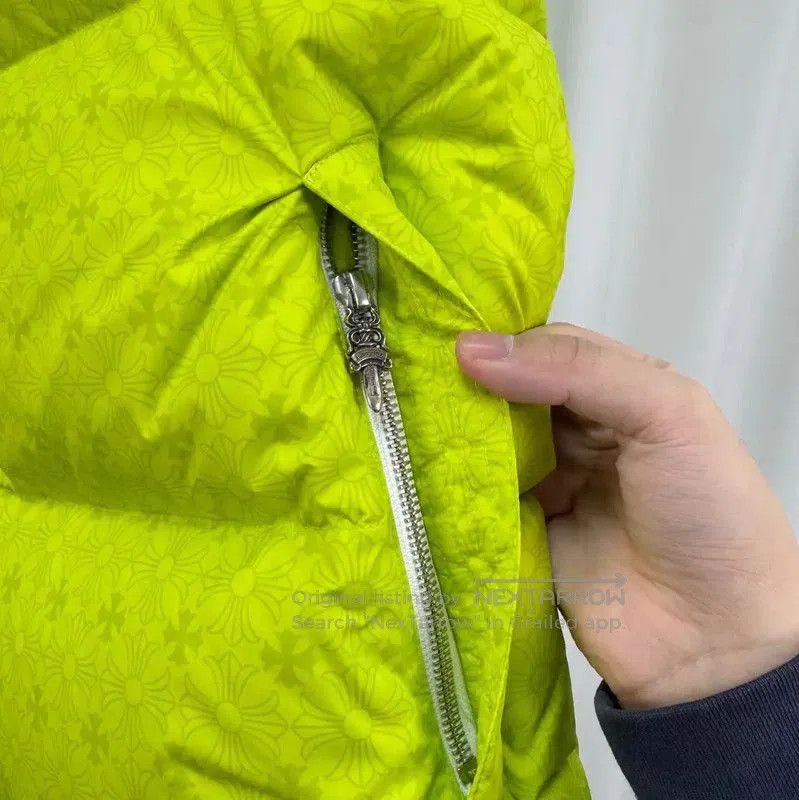 Chrome Hearts Chrome Hearts Bright Green Padded Vest . Size US XL / EU 56 / 4 - 4 Thumbnail