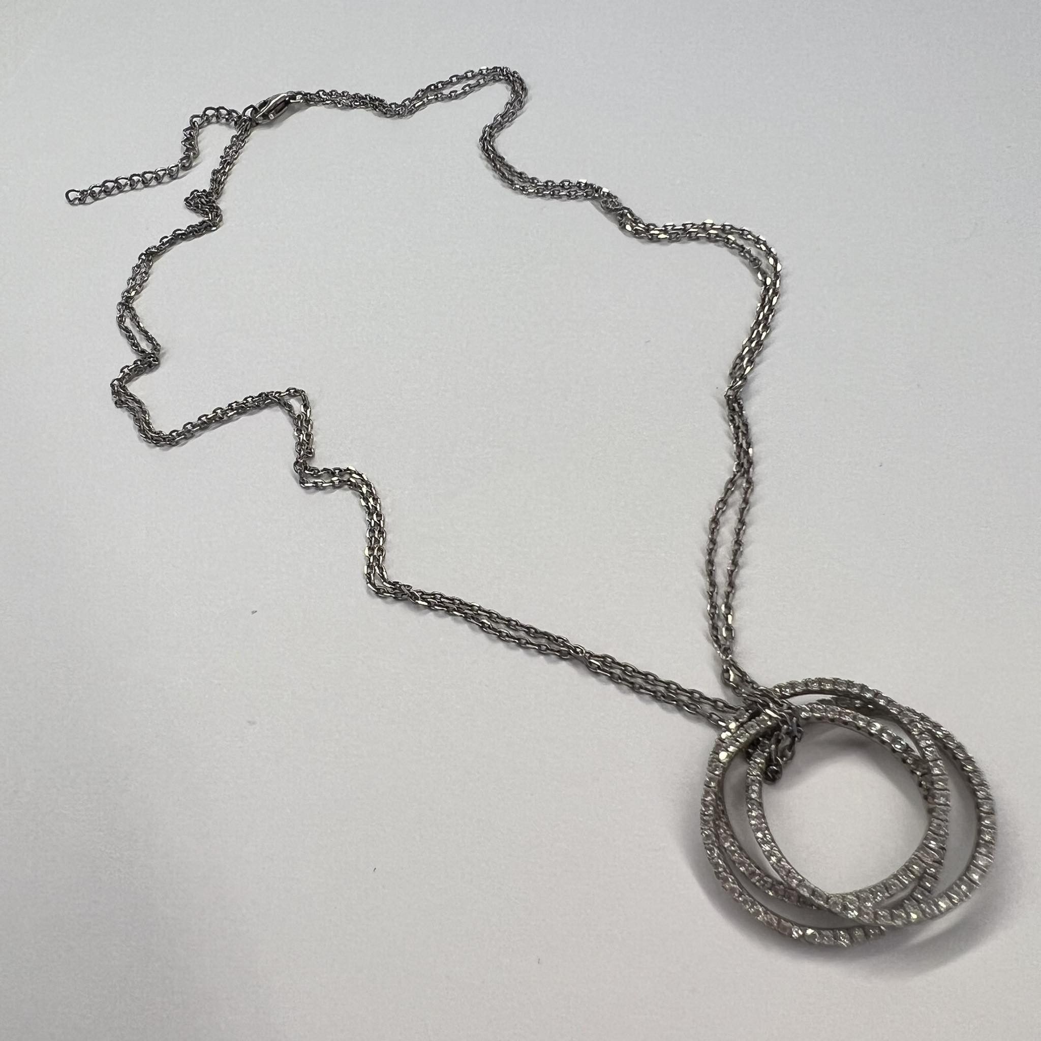 Vintage Vintage Sterling Silver 925 Chain Necklace Pendant Italy 8gr Size ONE SIZE - 8 Thumbnail