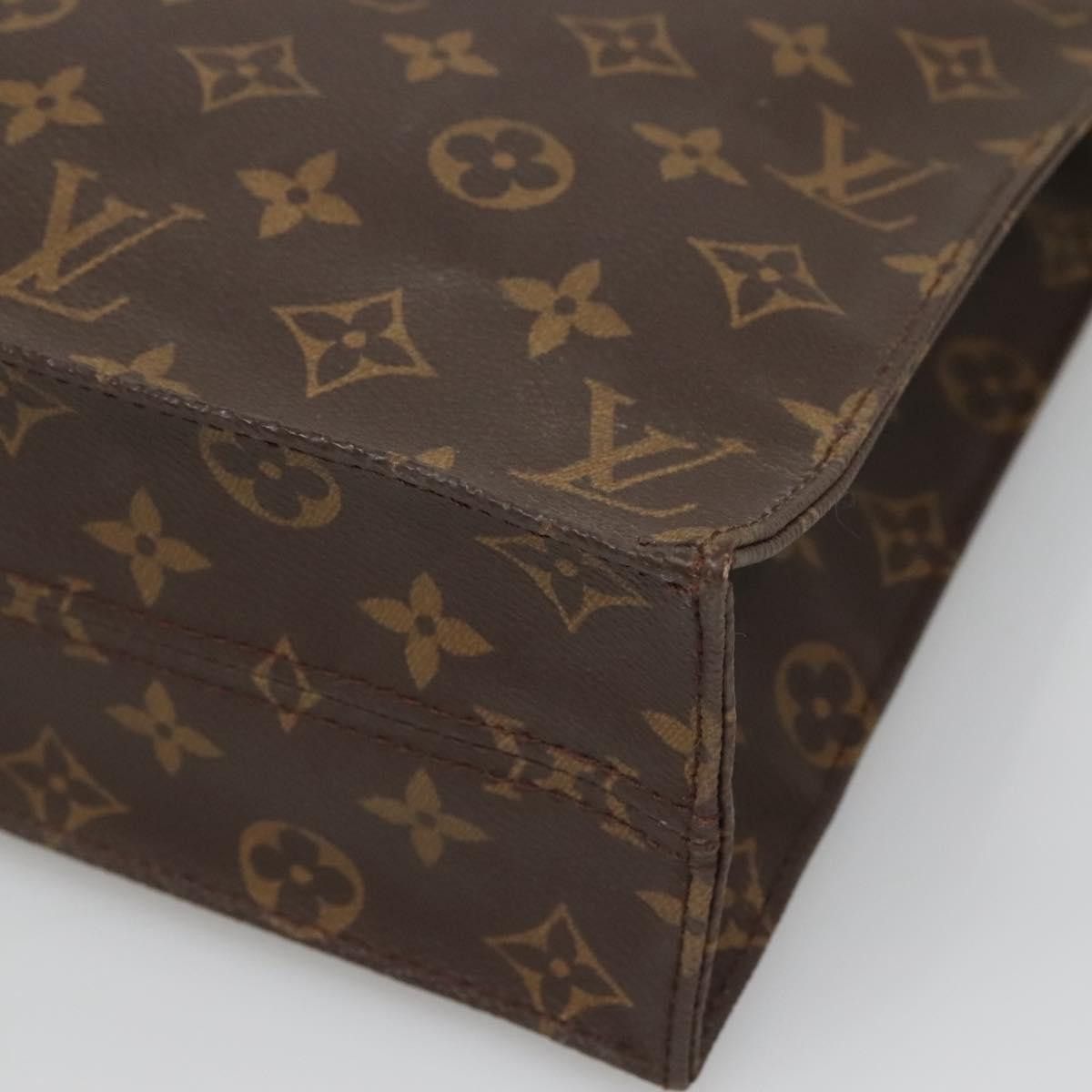 Louis Vuitton LOUIS VUITTON Monogram Sac Plat Hand Bag M51140 Size ONE SIZE - 15 Thumbnail