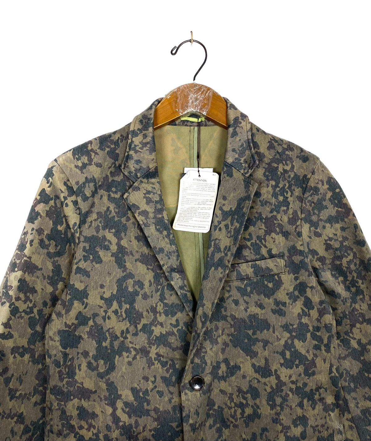 Johnbull Rare‼️ John Bull Camouflage Lapelled Jacket Size US M / EU 48-50 / 2 - 4 Thumbnail