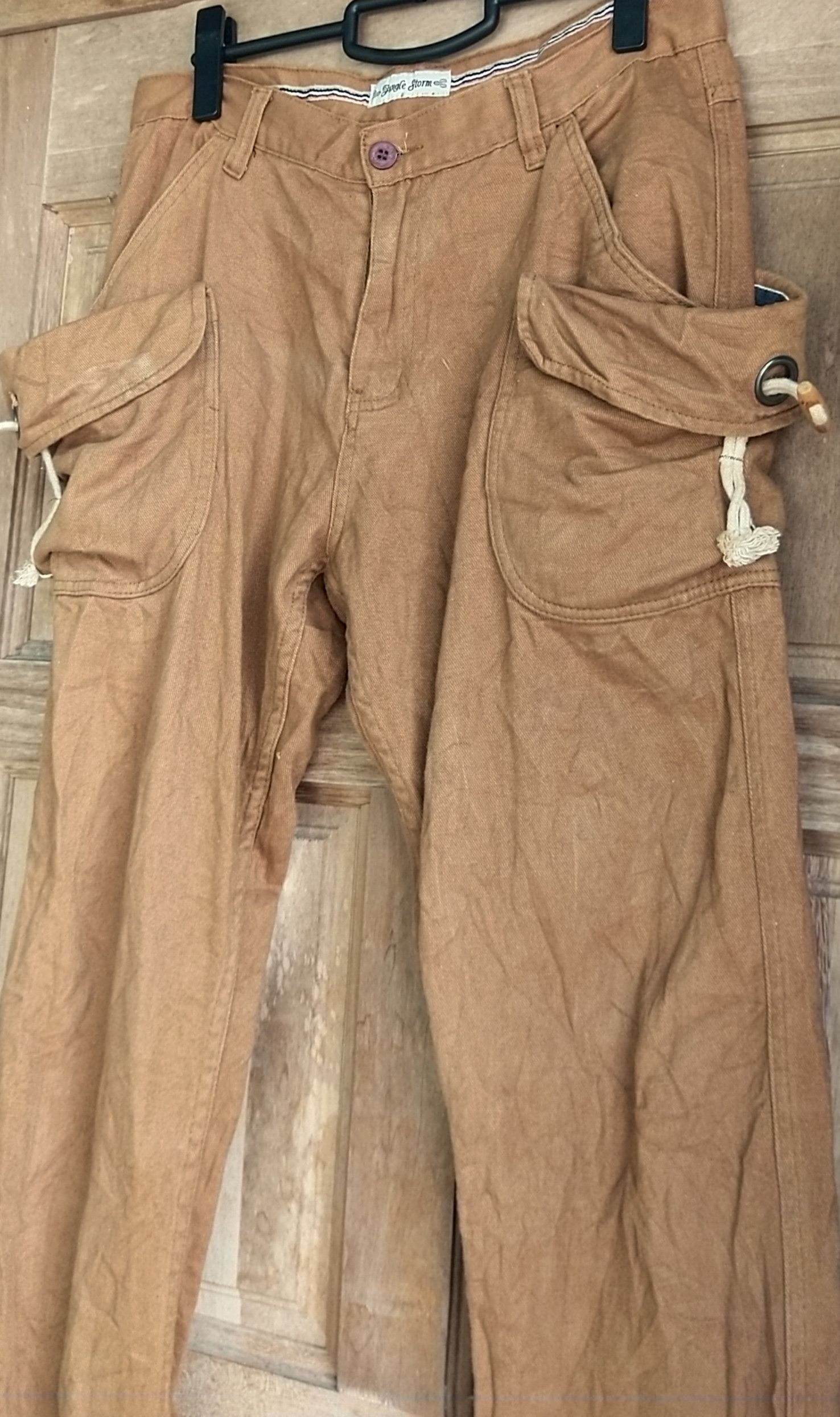 Junya Watanabe Final Drop Jungle Storm CARGO Pant Size US 34 / EU 50 - 2 Thumbnail