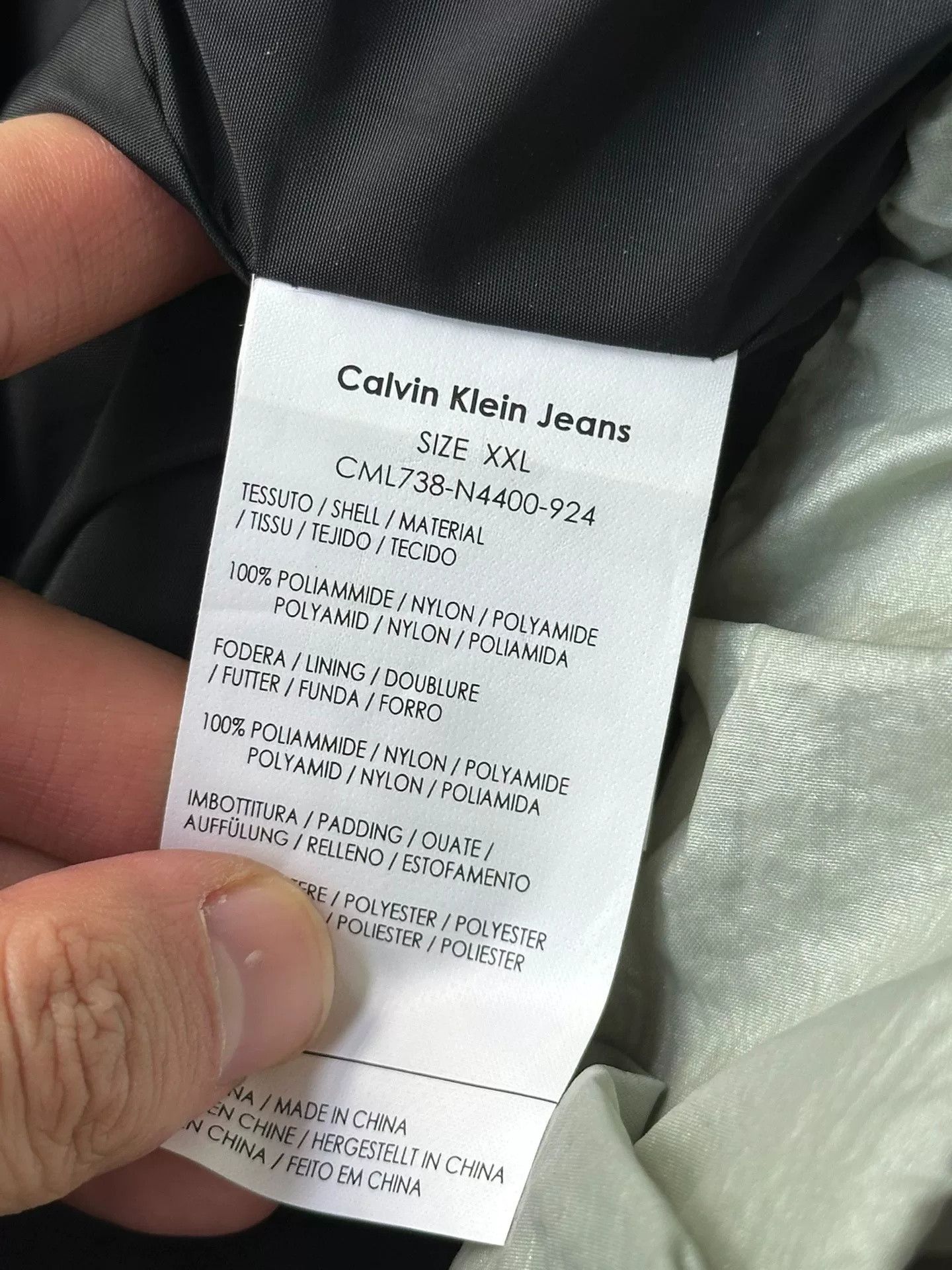 Calvin Klein CK Jeans Pleated Jacket Size US XXL / EU 58 / 5 - 3 Thumbnail