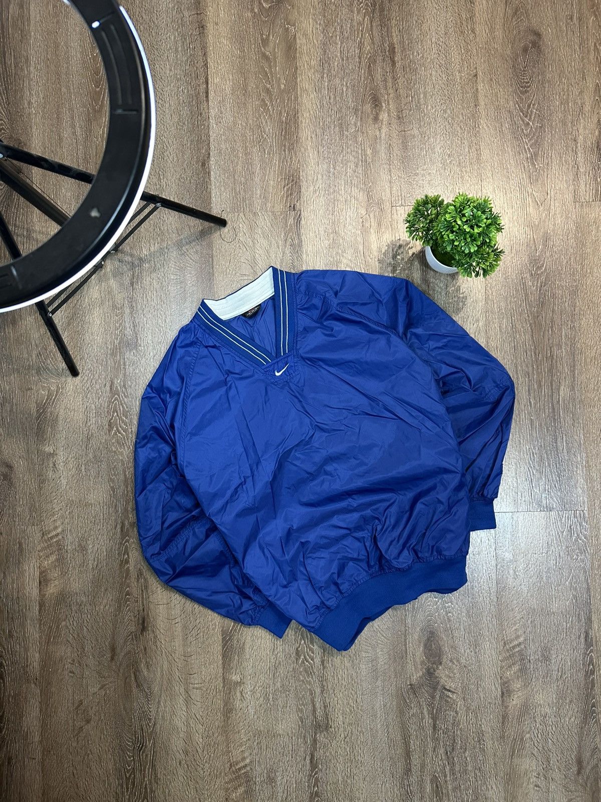 Nike Vintage Nike 90s Track Anorak Jacket Y2K Size US XL / EU 56 / 4 - 1 Thumbnail