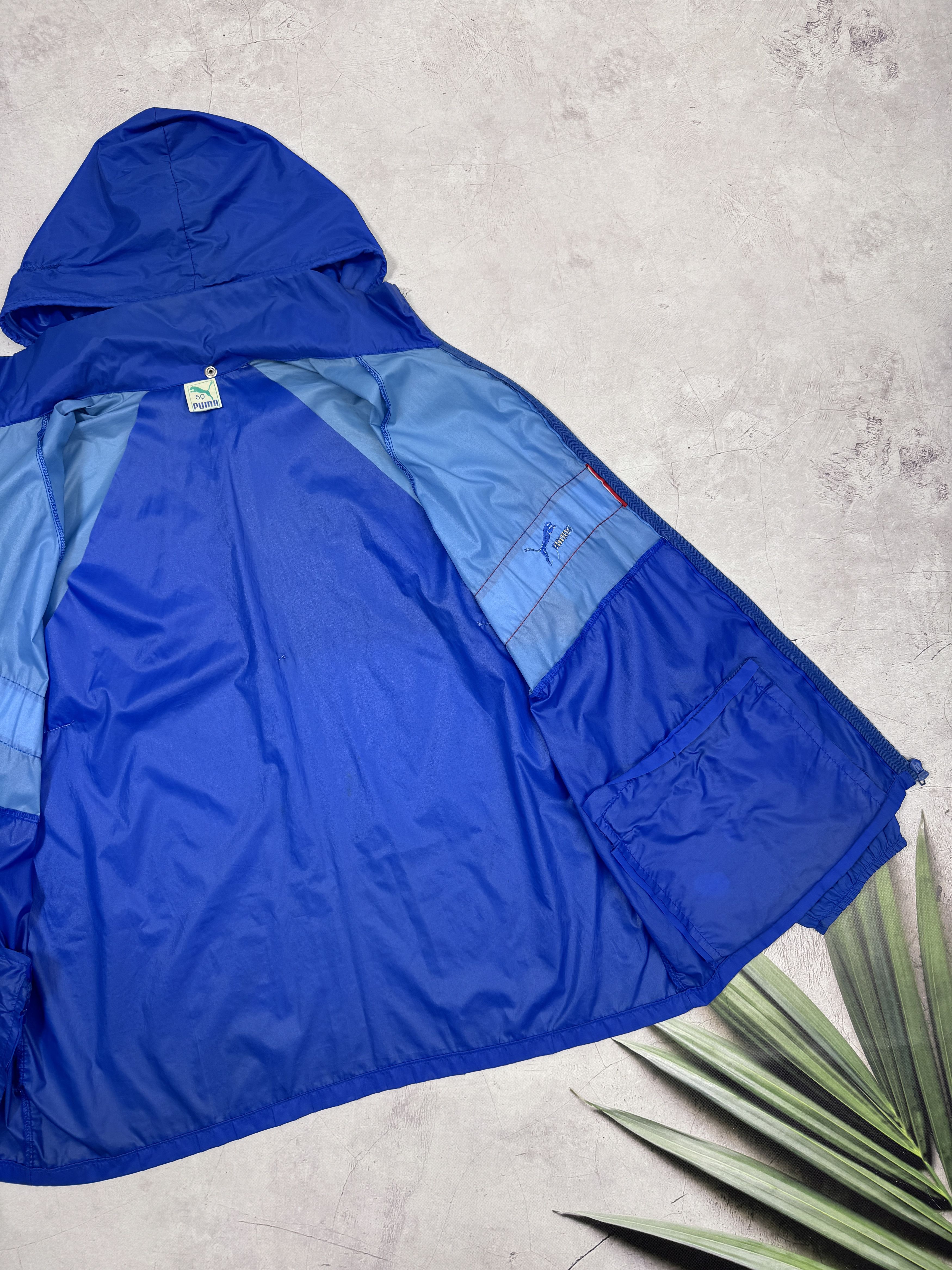 Puma × Vintage Vintage 80s Puma Windbreaker Jacket Size US M / EU 48-50 / 2 - 8 Thumbnail