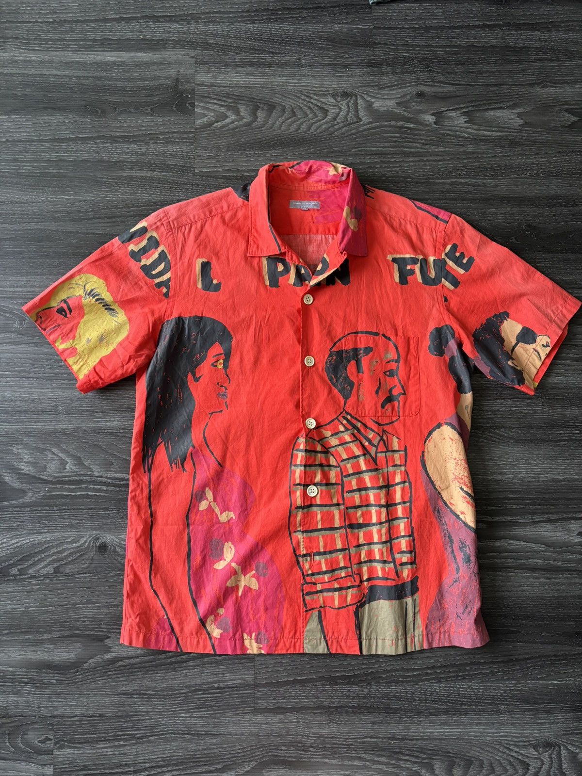 Comme des Garcons Homme SS03 Cuba Full Print Short Sleeve Size US M / EU 48-50 / 2 - 5 Thumbnail