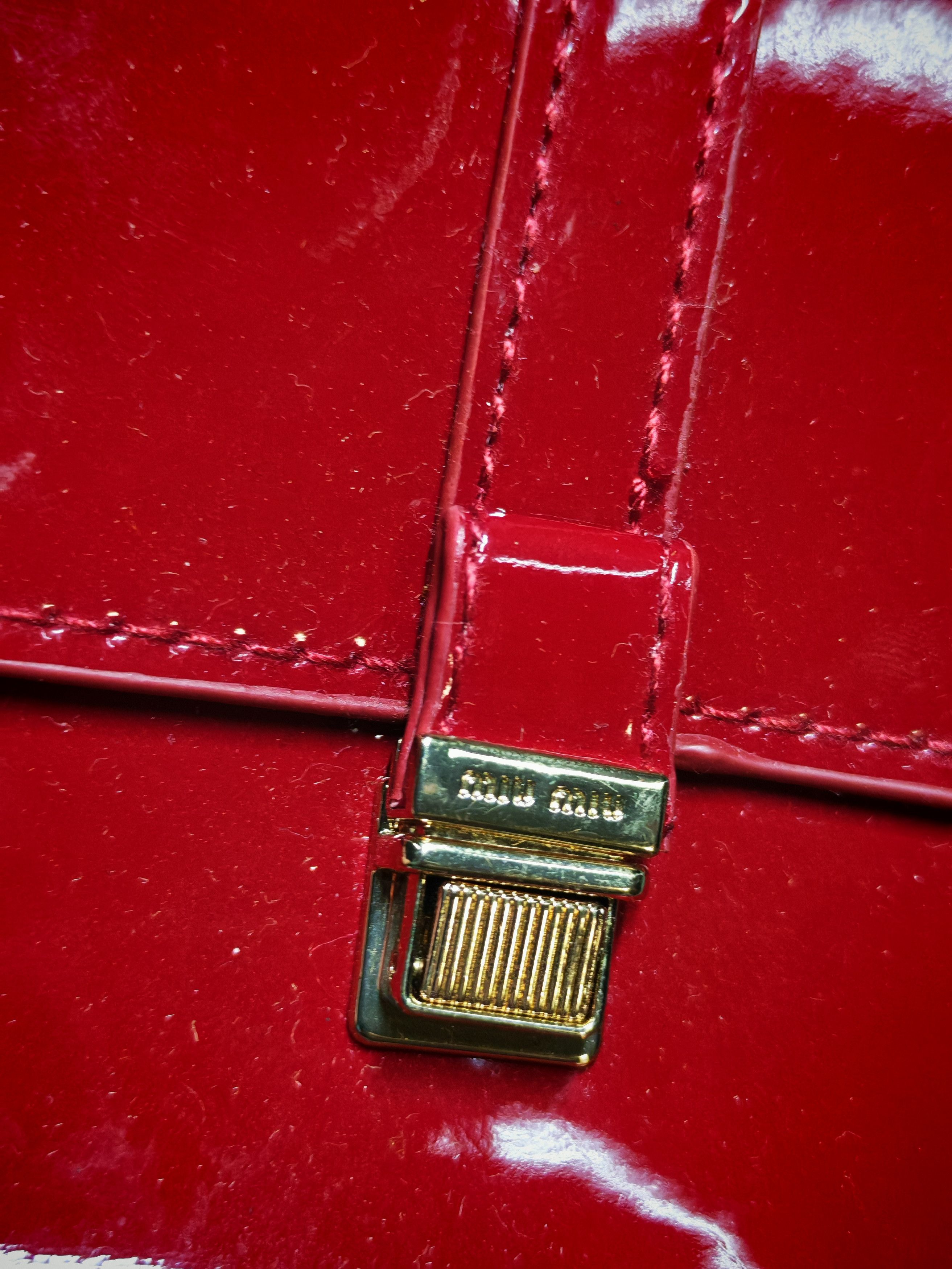 Miu Miu Miu Miu Purses, wallets, cases Dark red Size ONE SIZE - 2 Thumbnail
