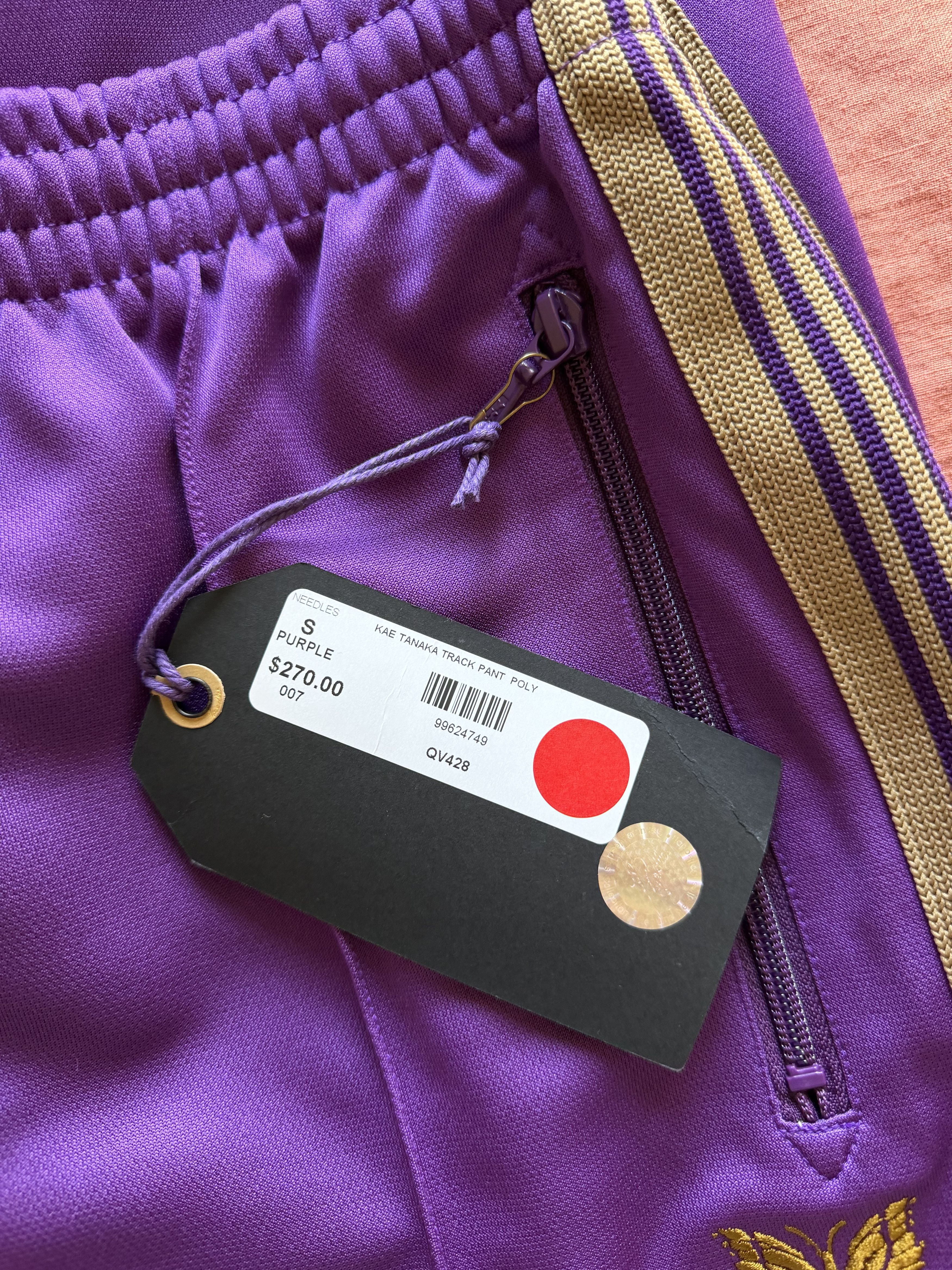 Needles Needles Kae Tanaka Track Pants in Purple Size US 30 / EU 46 - 8 Thumbnail