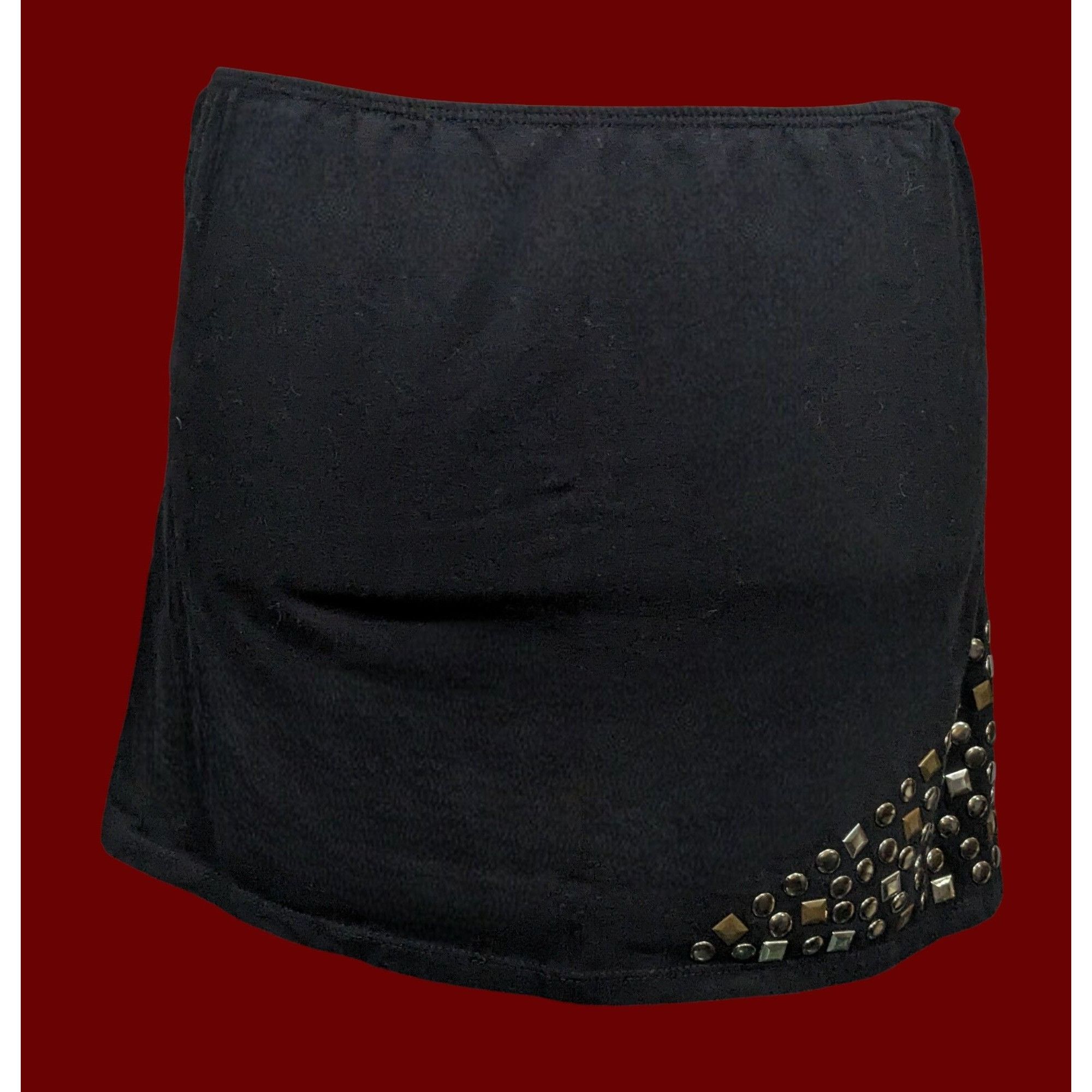 Tripp NYC Gothic Punk Tripp NYC Studded Mini Skirt Size 30" / US 8 / IT 44 - 2 Thumbnail