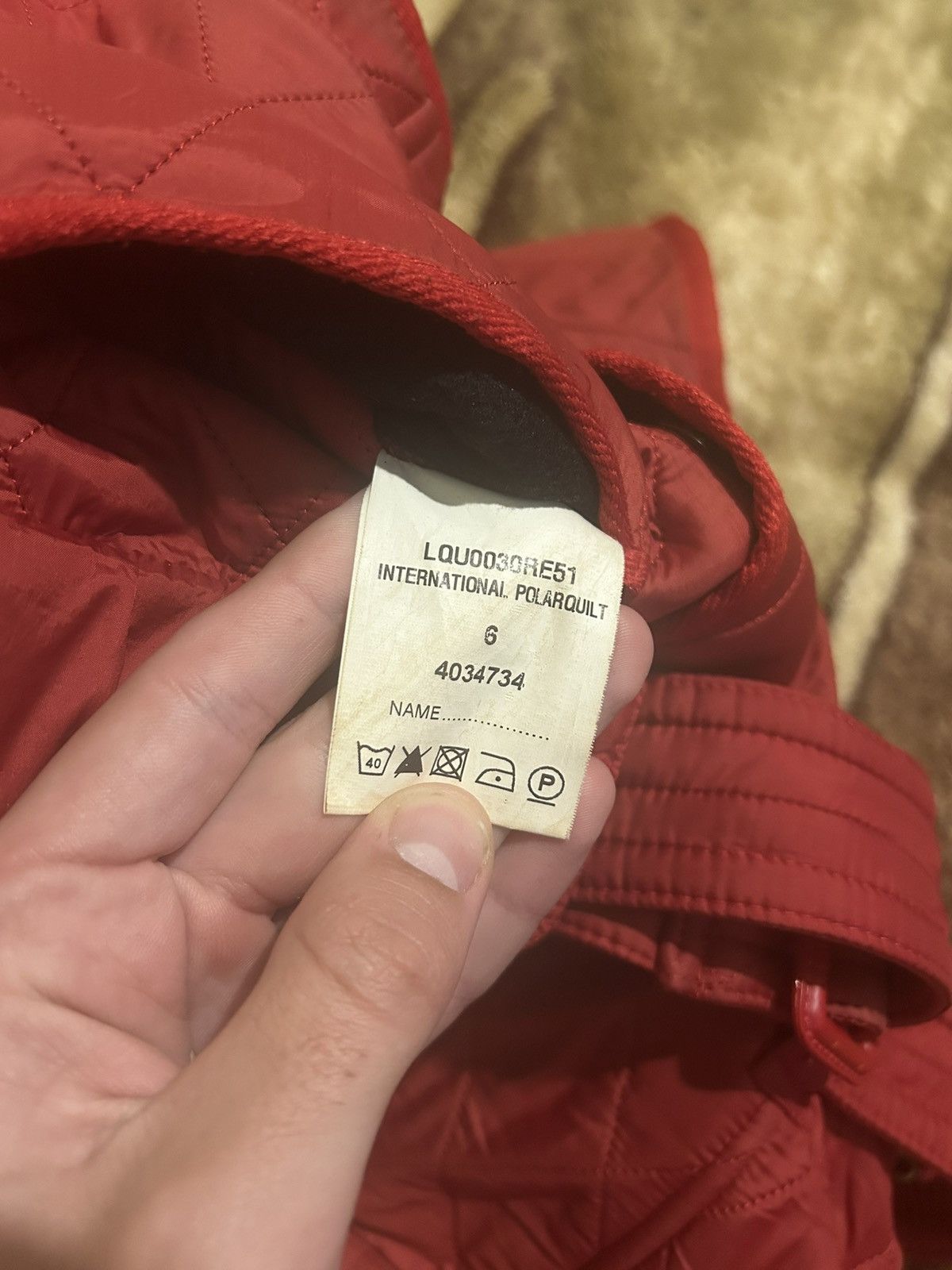 Barbour × Vintage Barbour International PolarQuilt Bomber Jacket Size UK6 Size XS / US 0-2 / IT 36-38 - 17 Thumbnail