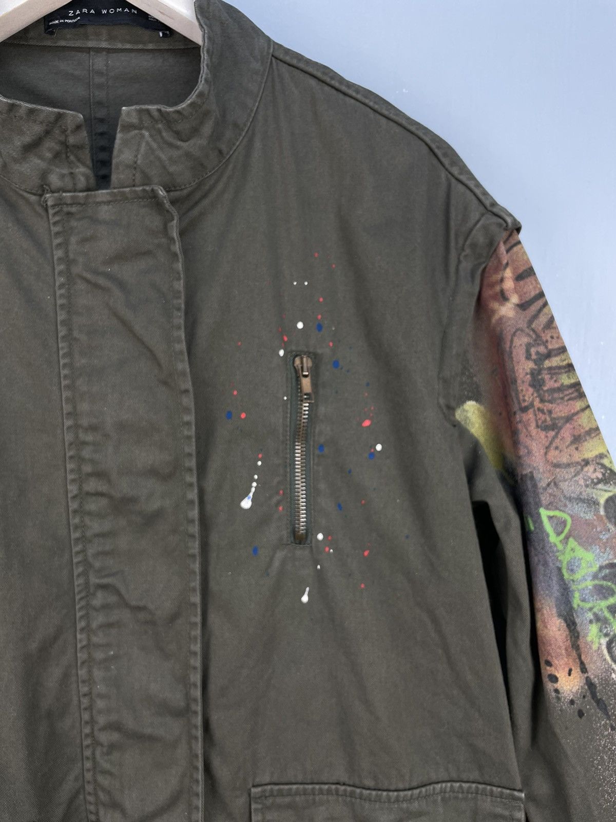 Zara Zara woman army jacket Size M / US 6-8 / IT 42-44 - 6 Thumbnail