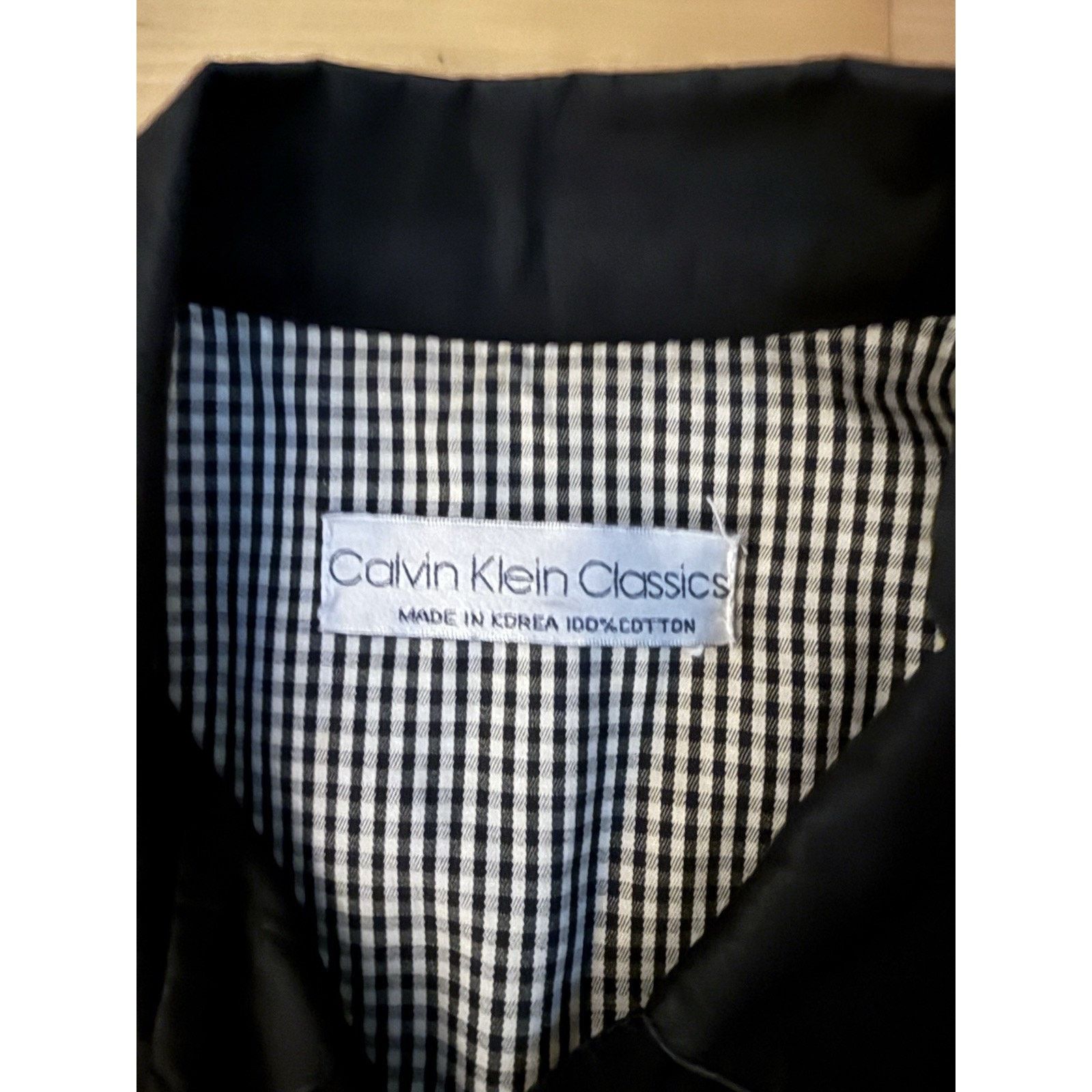 Calvin Klein VTG Calvin Klein Classics Cotton Bomber Utility Lined Jacket Size M / US 6-8 / IT 42-44 - 2 Thumbnail