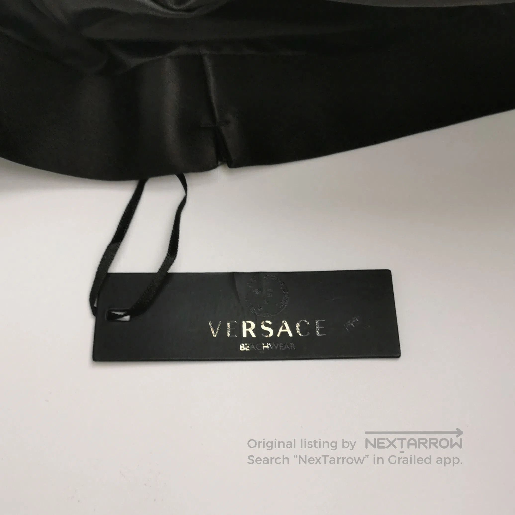 Versace Versace M Cotton-Silk Solid Lapel Set. Size US XXL / EU 58 / 5 - 4 Thumbnail