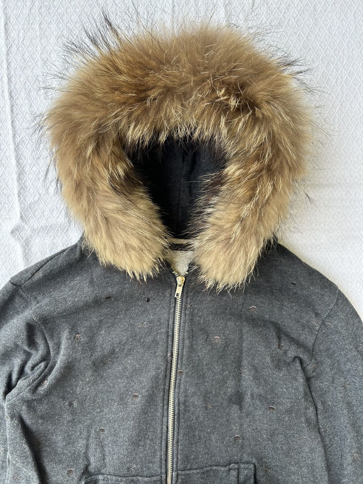 Japanese Brand Shaggy fur hoodie japanese brand ifsixwasnine lgb Size US M / EU 48-50 / 2 - 7 Thumbnail