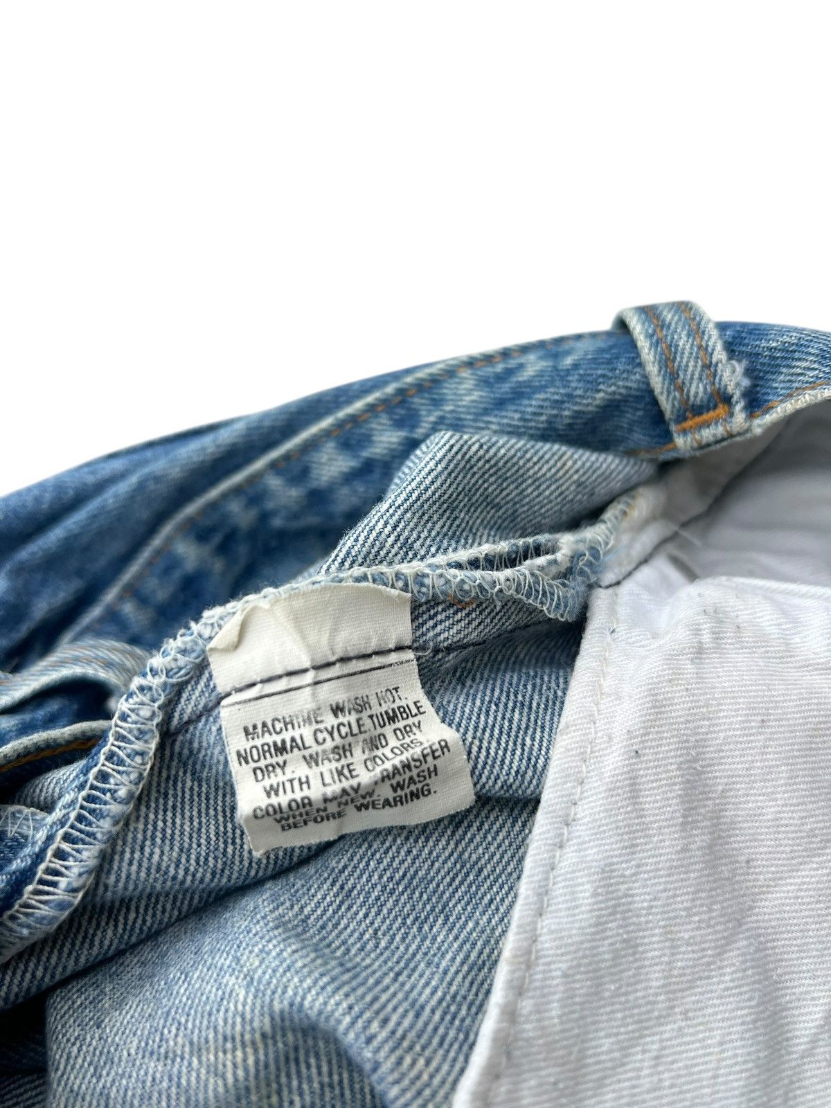 Levi's Vintage 80s Levi’s 501 Made in USA Dirty Mud Denim Jeans Size US 30 / EU 46 - 24 Thumbnail