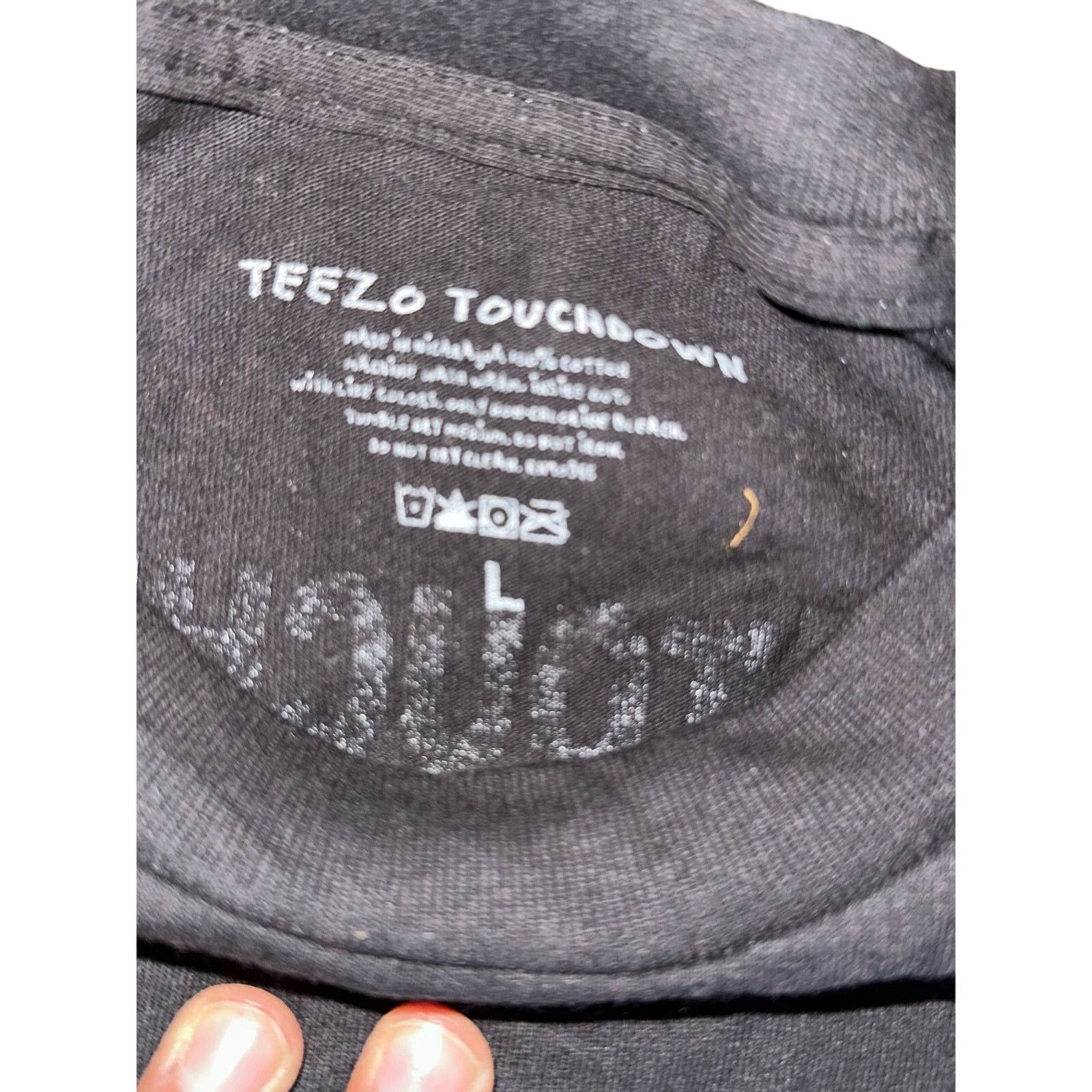 Band Tees Teezo Touchdown Spend The Night Tour Merch Tee L Size US L / EU 52-54 / 3 - 4 Thumbnail
