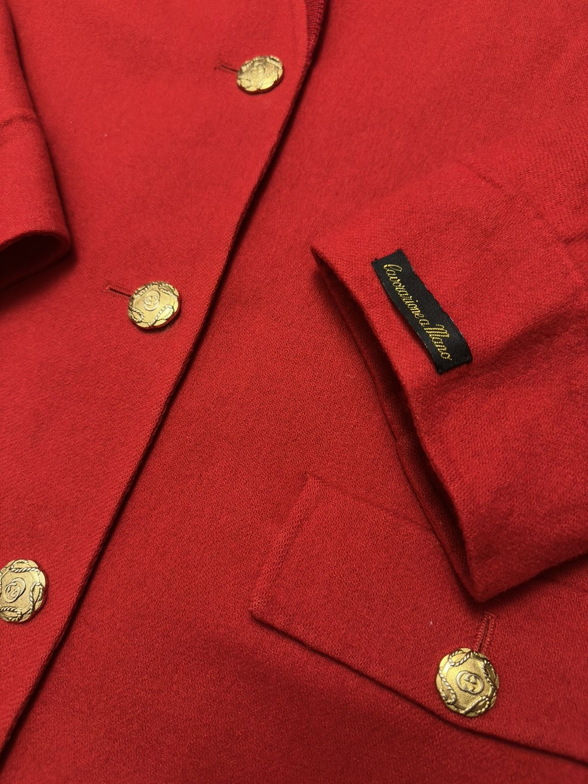 Gucci Gucci wool jacket vintage Size L / US 10 / IT 46 - 2 Thumbnail