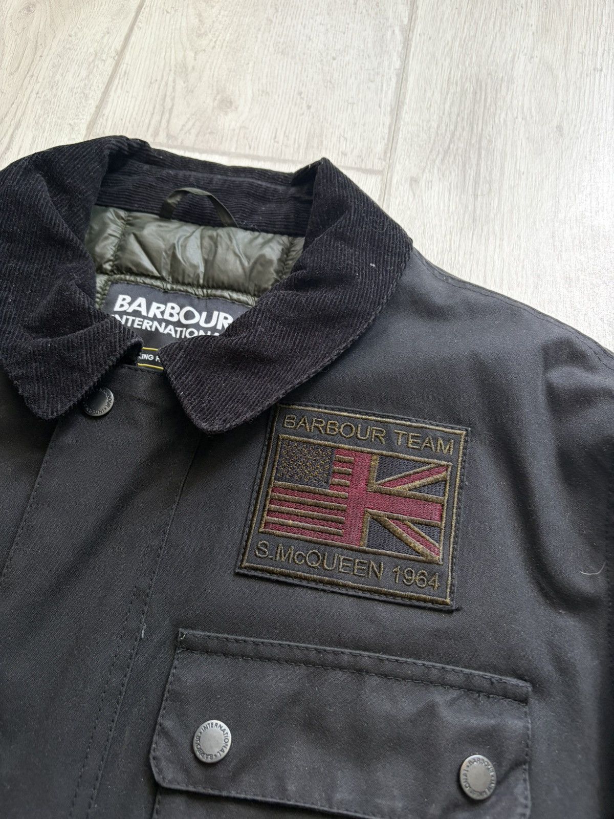 Barbour BARBOUR STEVE MCQUEEN Wax Jacket Size US XXL / EU 58 / 5 - 2 Thumbnail