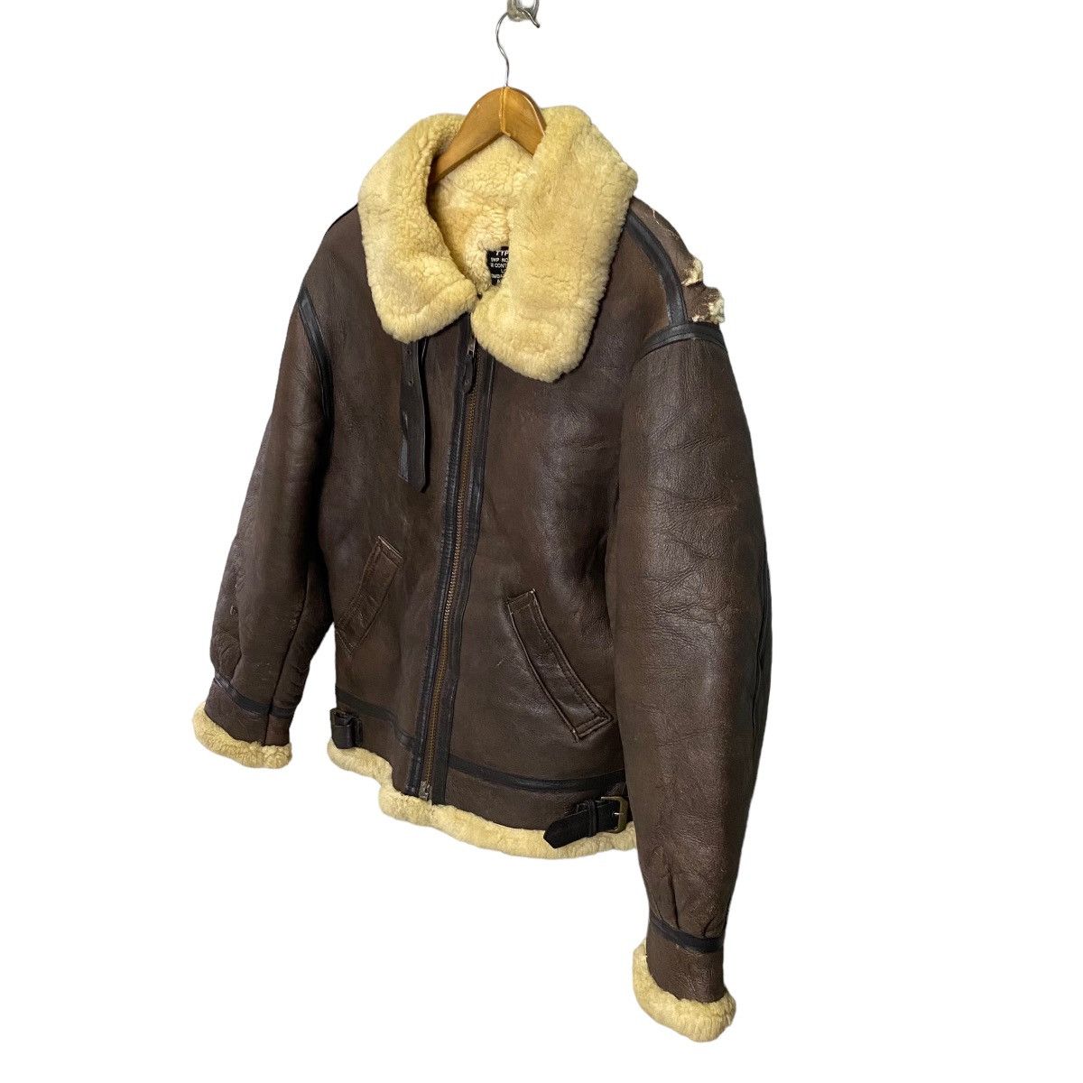 Vintage Vintage B-3 leather jacket Size US L / EU 52-54 / 3 - 3 Thumbnail