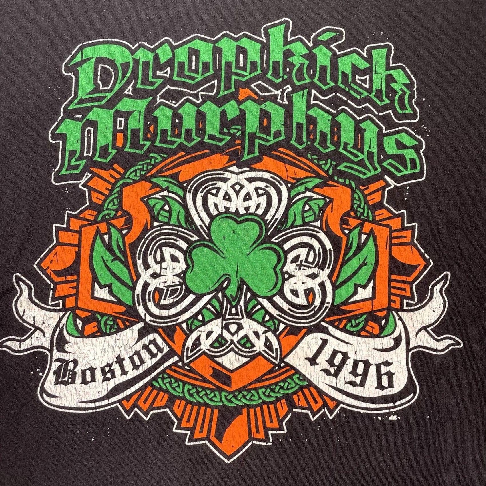 Vintage Dropkick Murphys Shirt Men’s XL Black T-Shirt Rock Warrior Irish Punk Code XL Mens Black Rock Warrior Shirt Size US XL / EU 56 / 4 - 2 Thumbnail