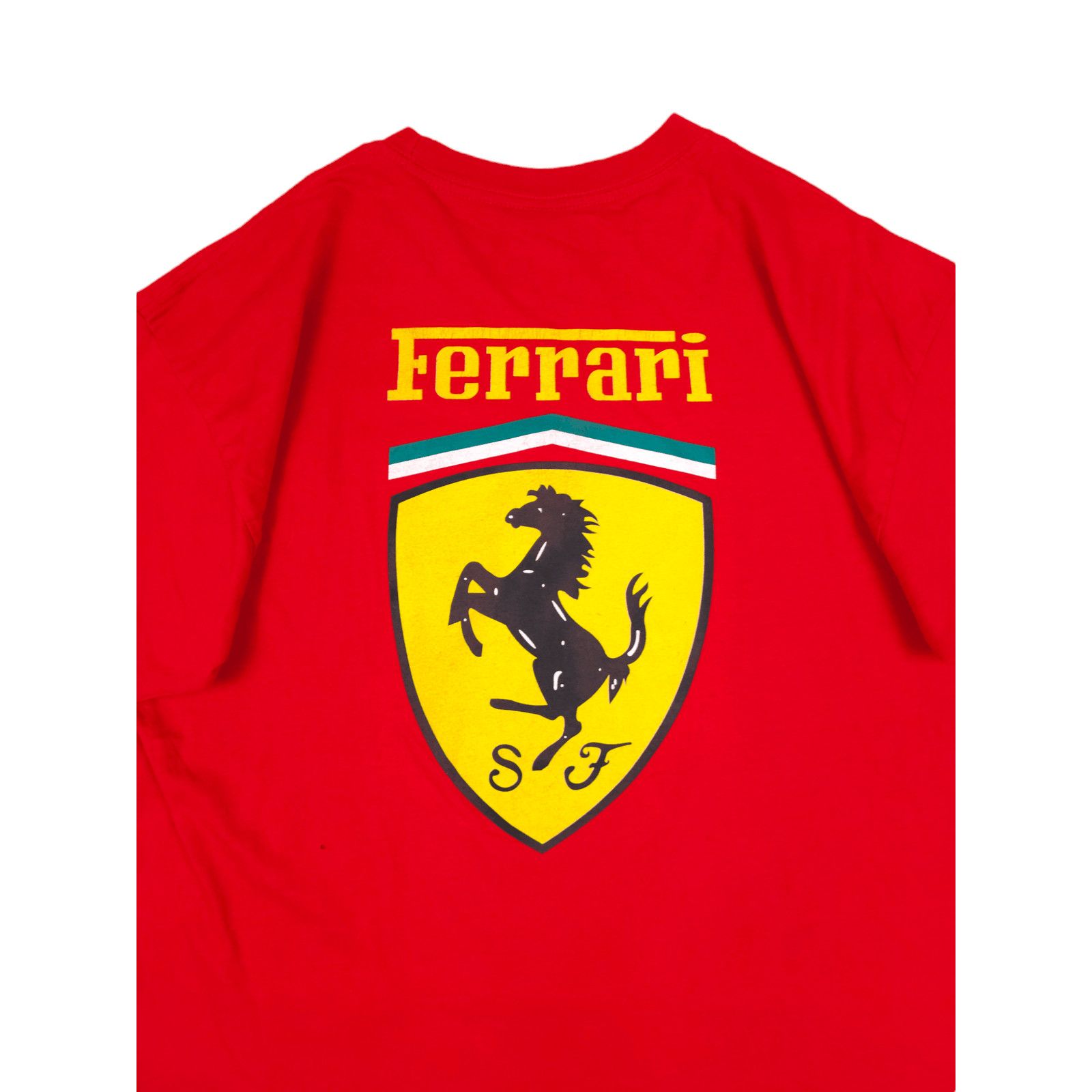Ferrari × Vintage 💎Vintage 90s Ferrari Hype Racing Michael Schumacher T-shirt Size US XXL / EU 58 / 5 - 3 Thumbnail
