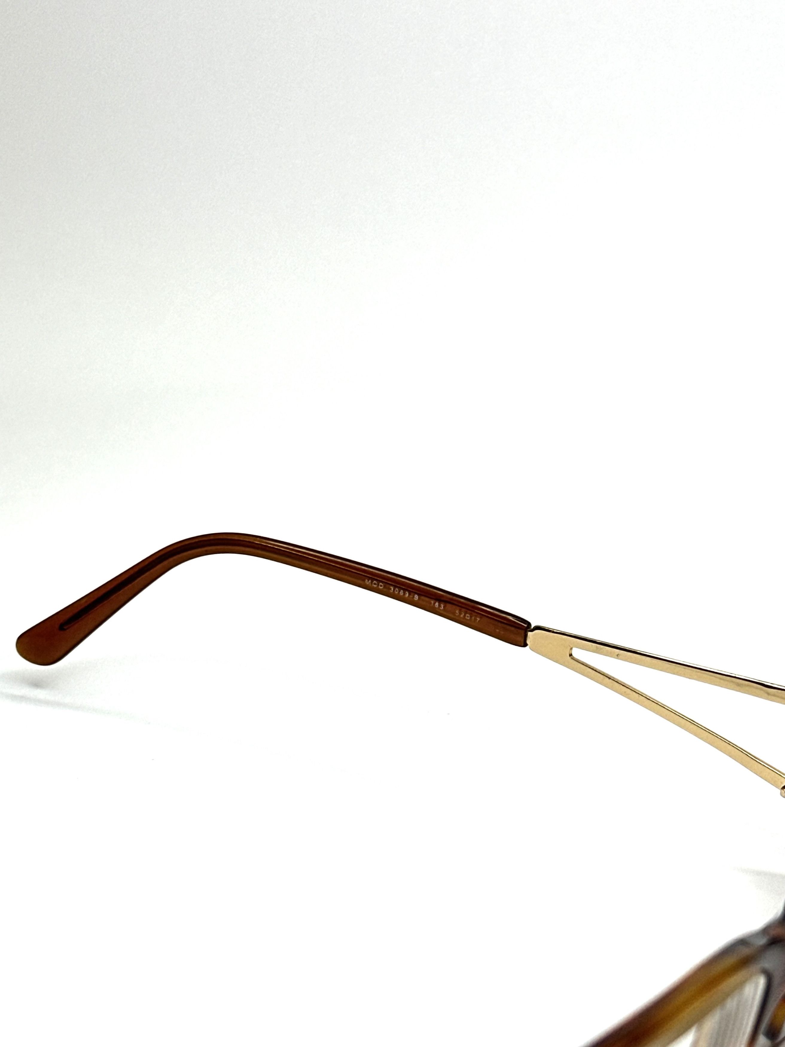 Versace Versace Gold Barocco Ornament Slim Glasses Size ONE SIZE - 8 Thumbnail