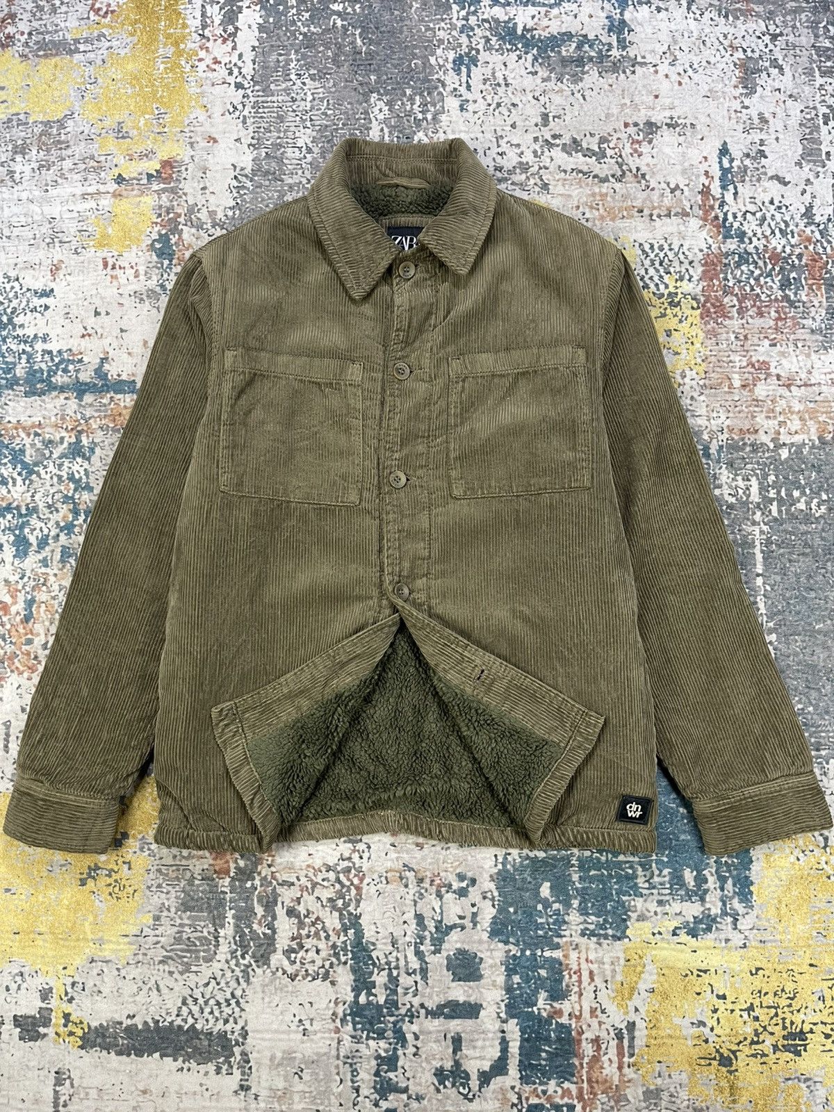 Zara ZARA x dnwr Corduroy Sherpa Cord Jacket Size US S / EU 44-46 / 1 - 2 Thumbnail