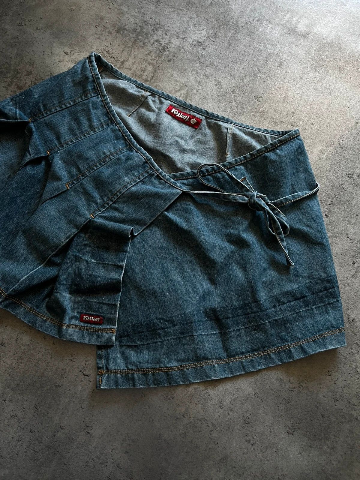Miss Sixty Super unique Killah 2000s short asymmetry skirt Size 30" / US 8 / IT 44 - 2 Thumbnail