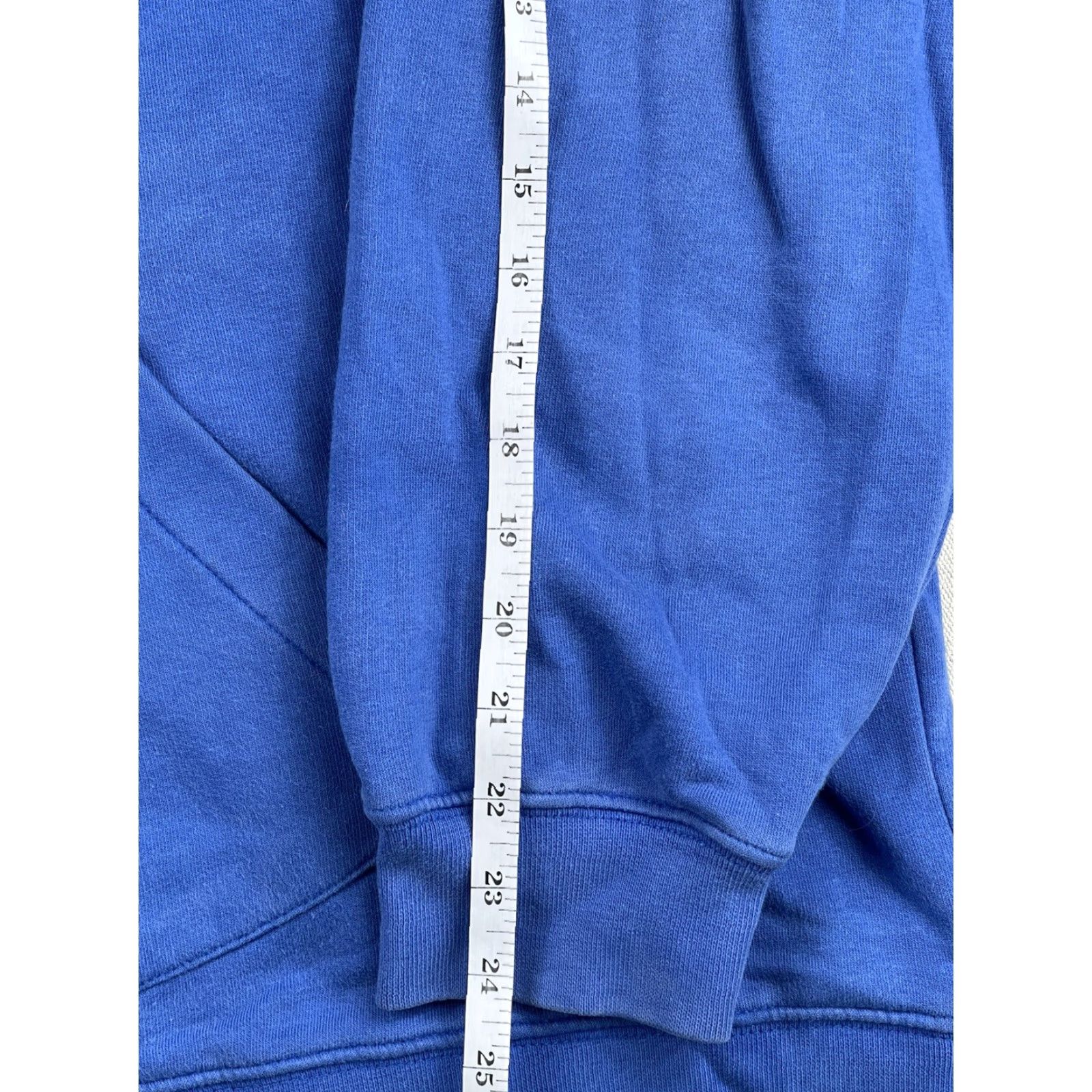 Nike VINTAGE Nike Hoodie XL Blue Pullover Swoosh Long Sleeve Mens Size US XL / EU 56 / 4 - 7 Thumbnail