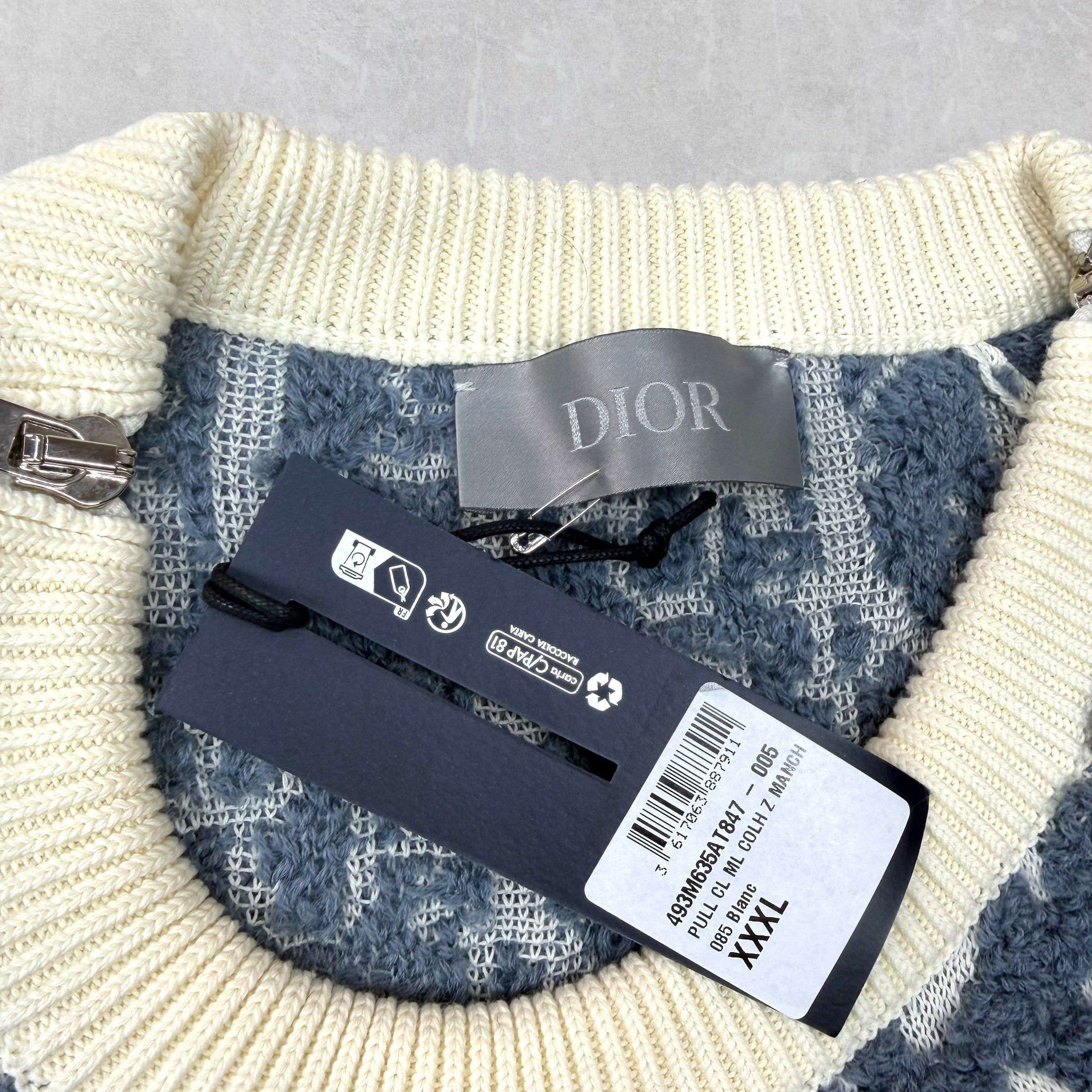 Dior Dior Oblique Zipper Sweater XXXL Size US XXL / EU 58 / 5 - 5 Thumbnail